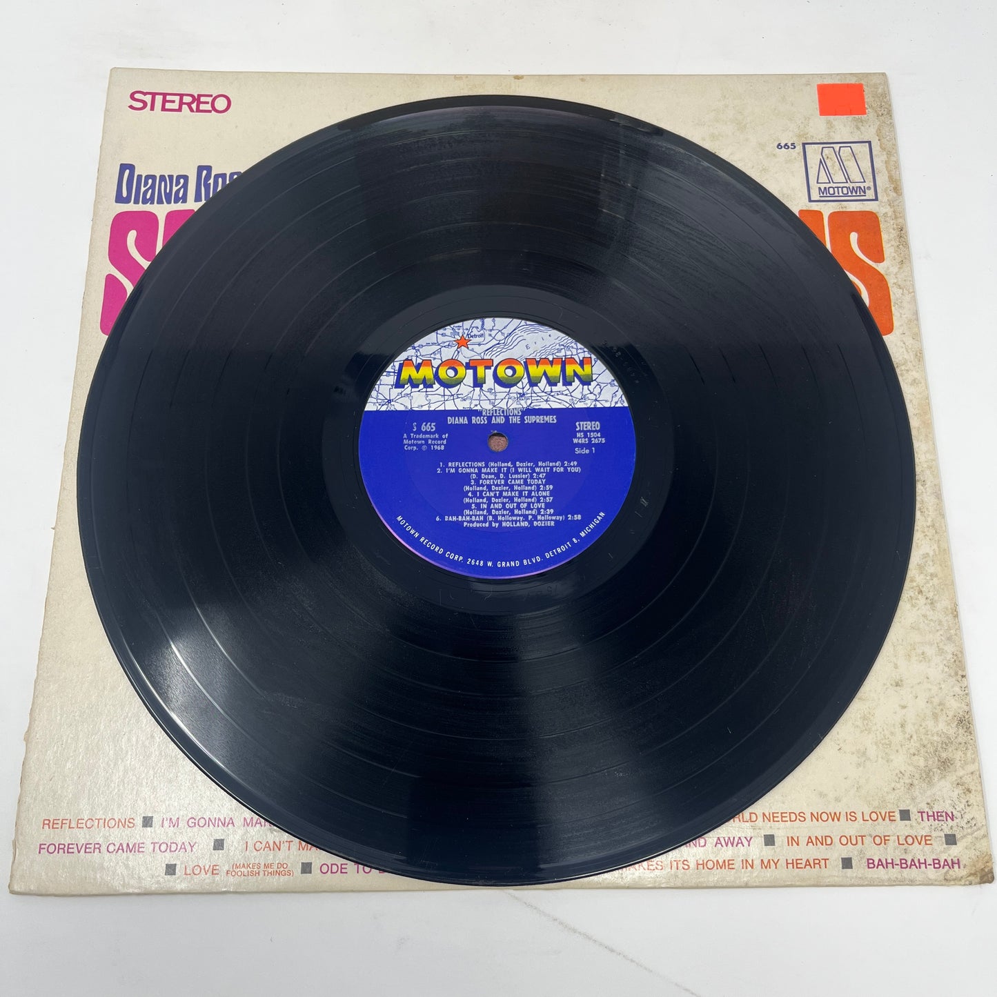 The Supremes : Reflections (LP,Album,Stereo)