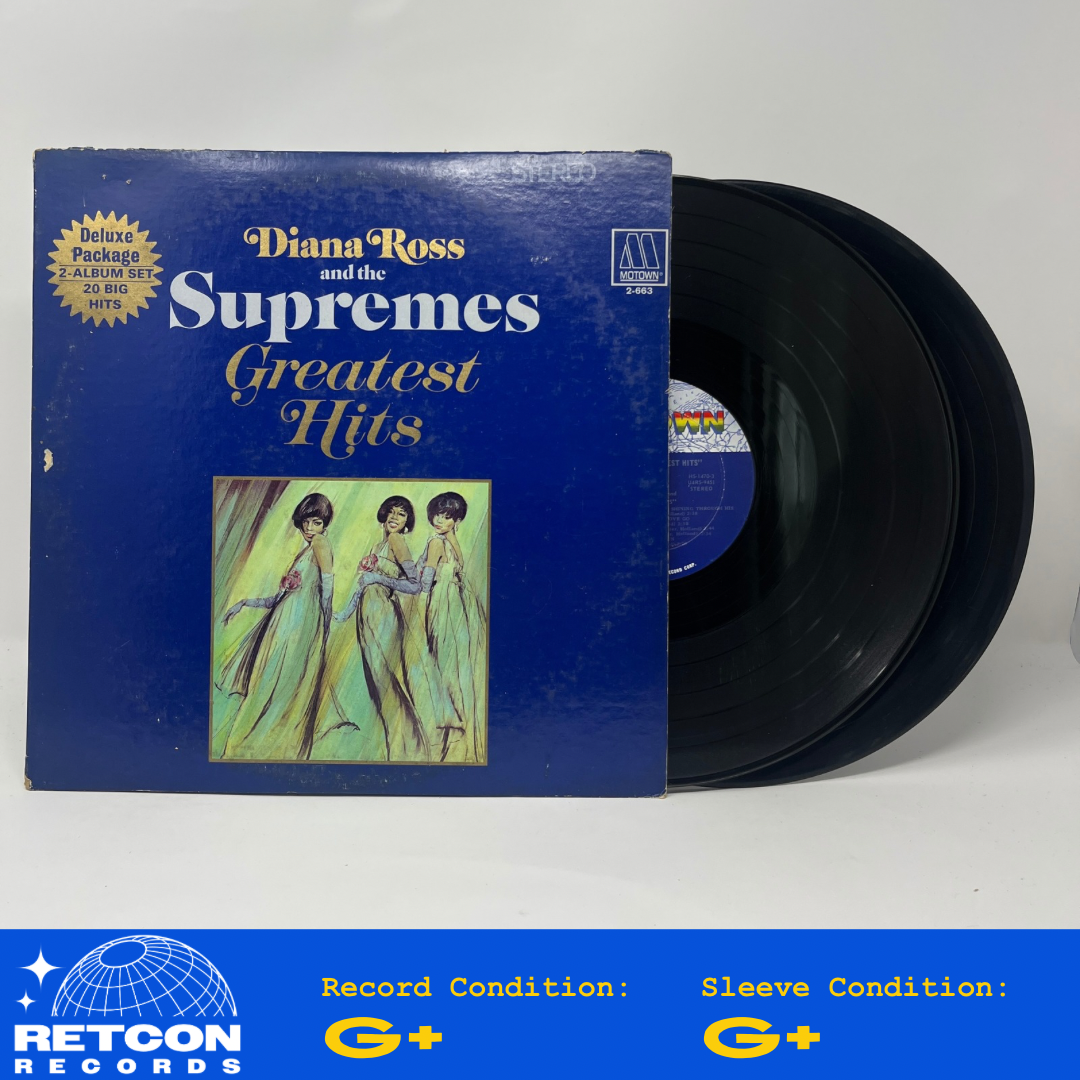 The Supremes : Diana Ross And The Supremes Greatest Hits (LP,Compilation,Stereo)