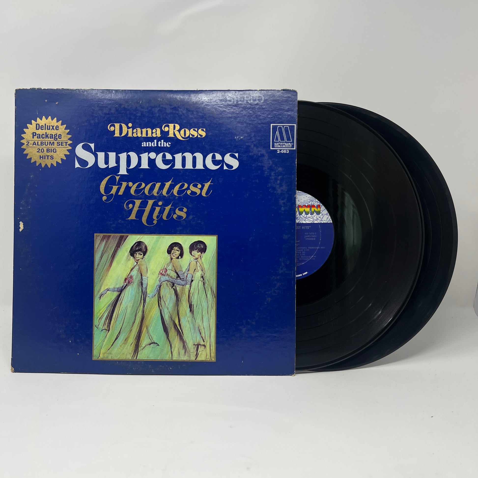 The Supremes : Diana Ross And The Supremes Greatest Hits (LP,Compilation,Stereo)