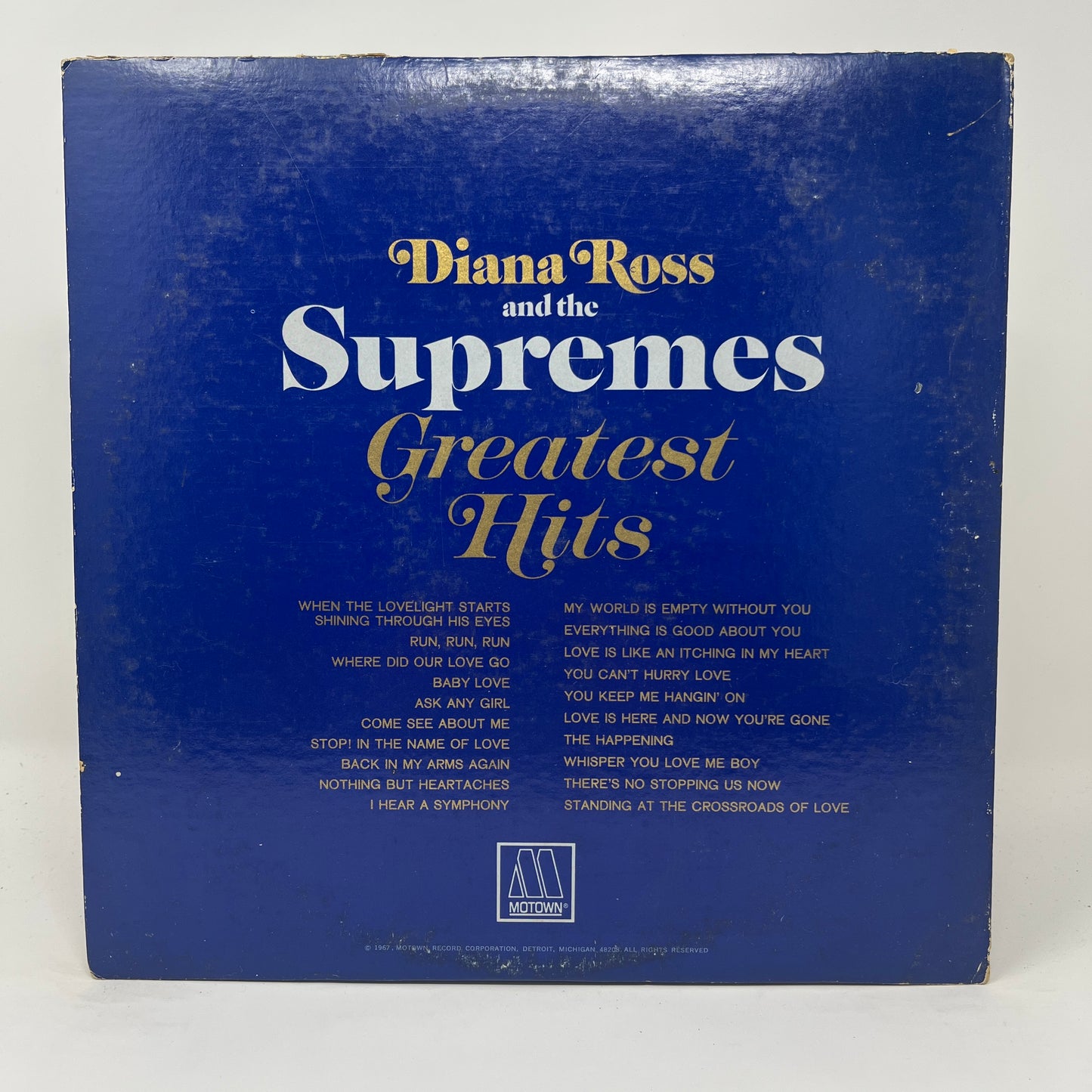 The Supremes : Diana Ross And The Supremes Greatest Hits (LP,Compilation,Stereo)