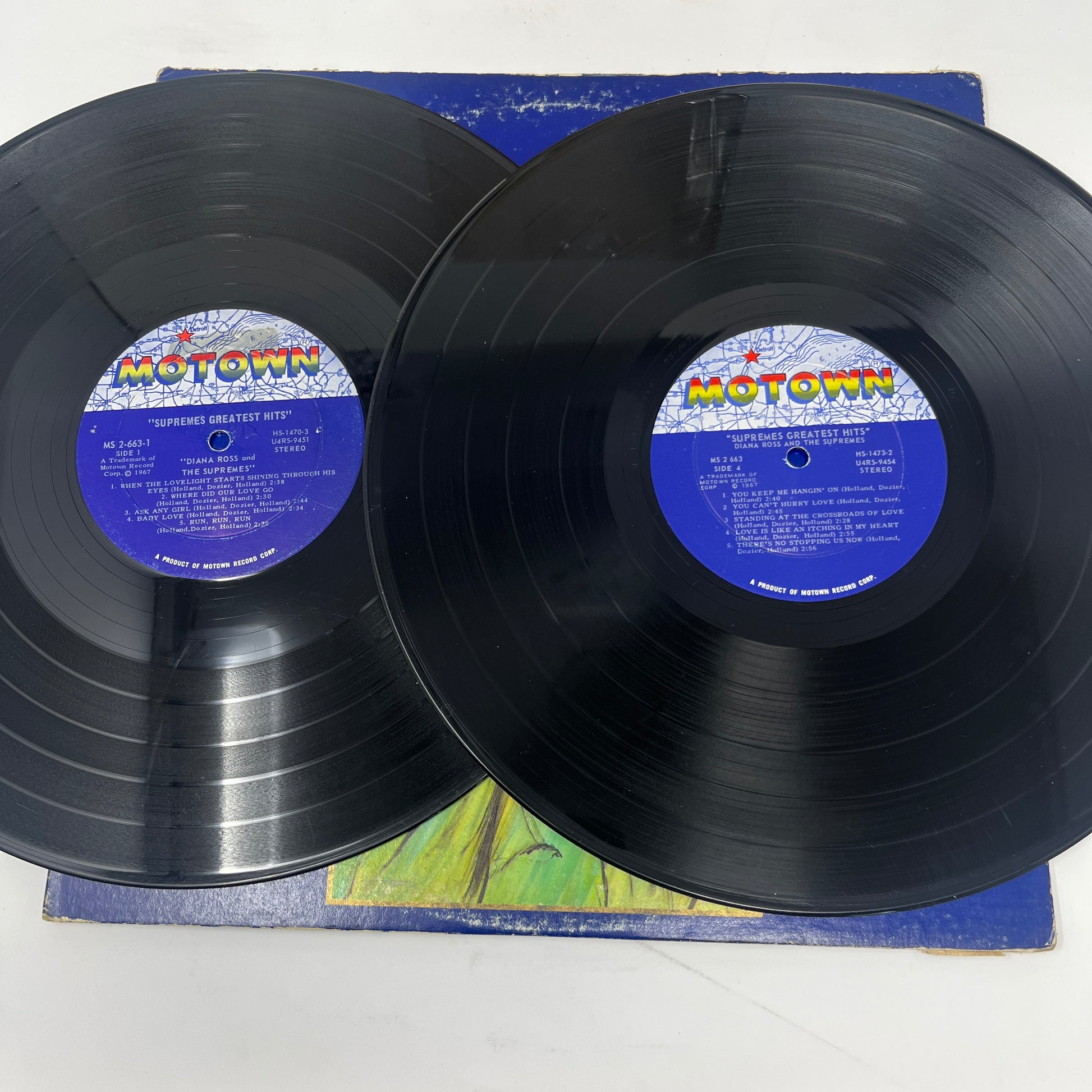 The Supremes : Diana Ross And The Supremes Greatest Hits (LP,Compilation,Stereo)