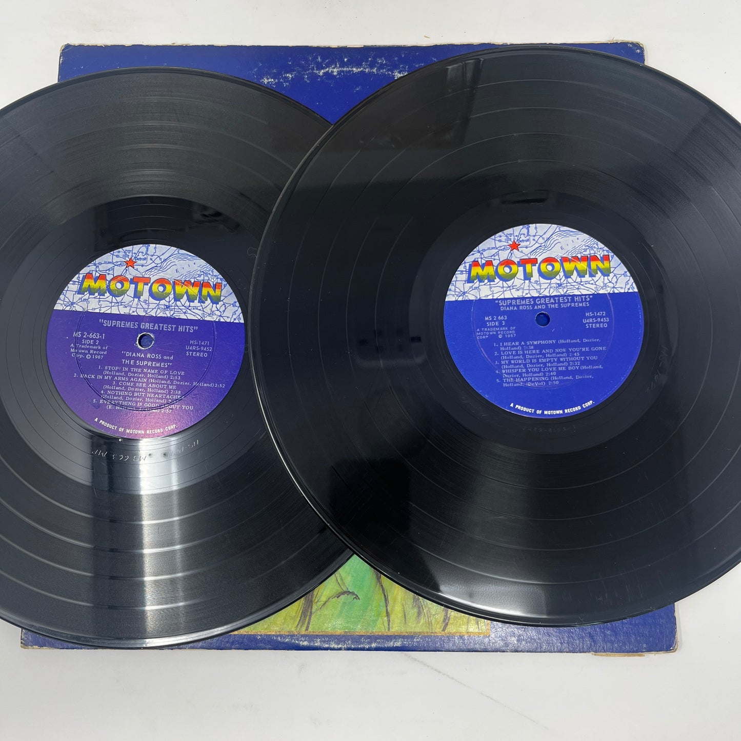 The Supremes : Diana Ross And The Supremes Greatest Hits (LP,Compilation,Stereo)