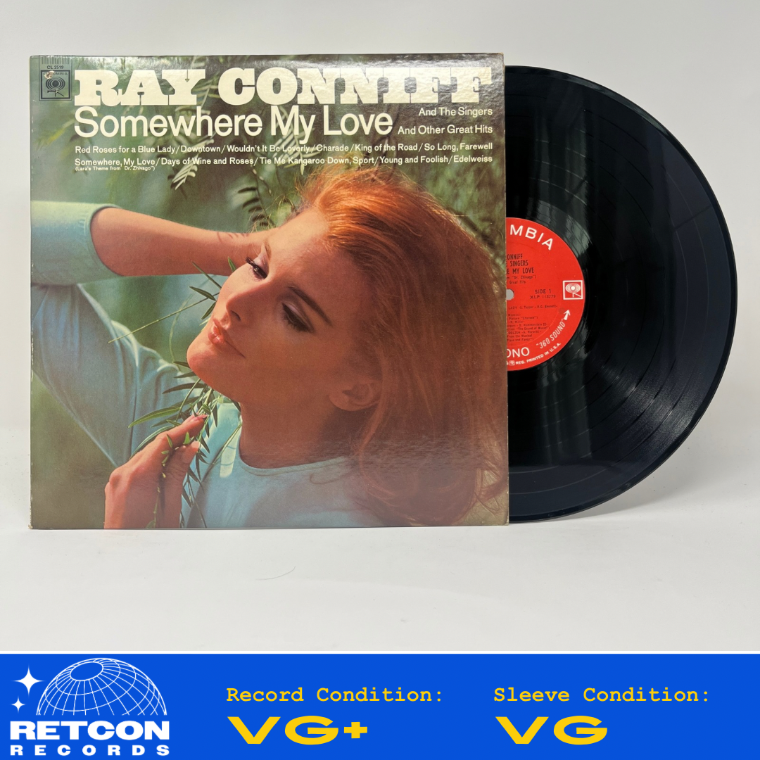 Ray Conniff And The Singers : Somewhere My Love and Other Great Hits (LP,Album,Mono)