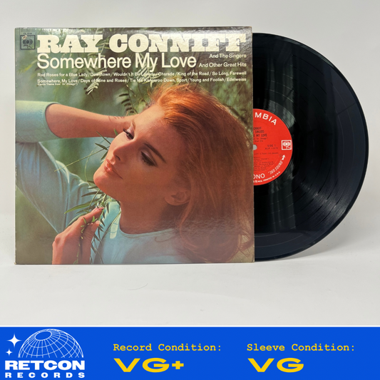 Ray Conniff And The Singers : Somewhere My Love and Other Great Hits (LP,Album,Mono)