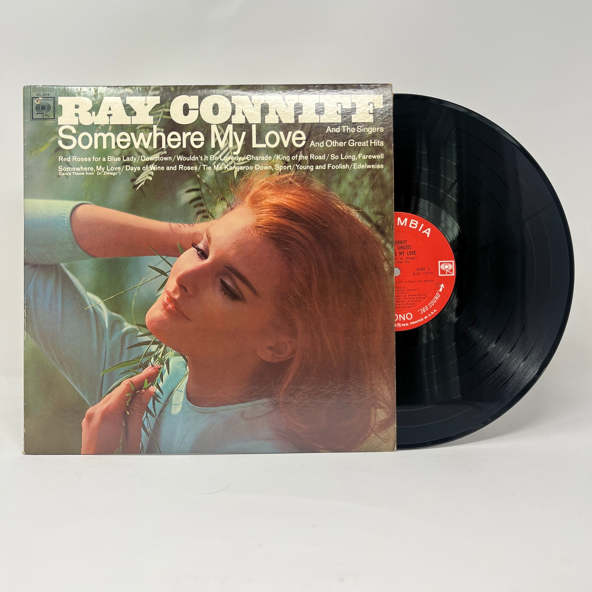 Ray Conniff And The Singers : Somewhere My Love and Other Great Hits (LP,Album,Mono)