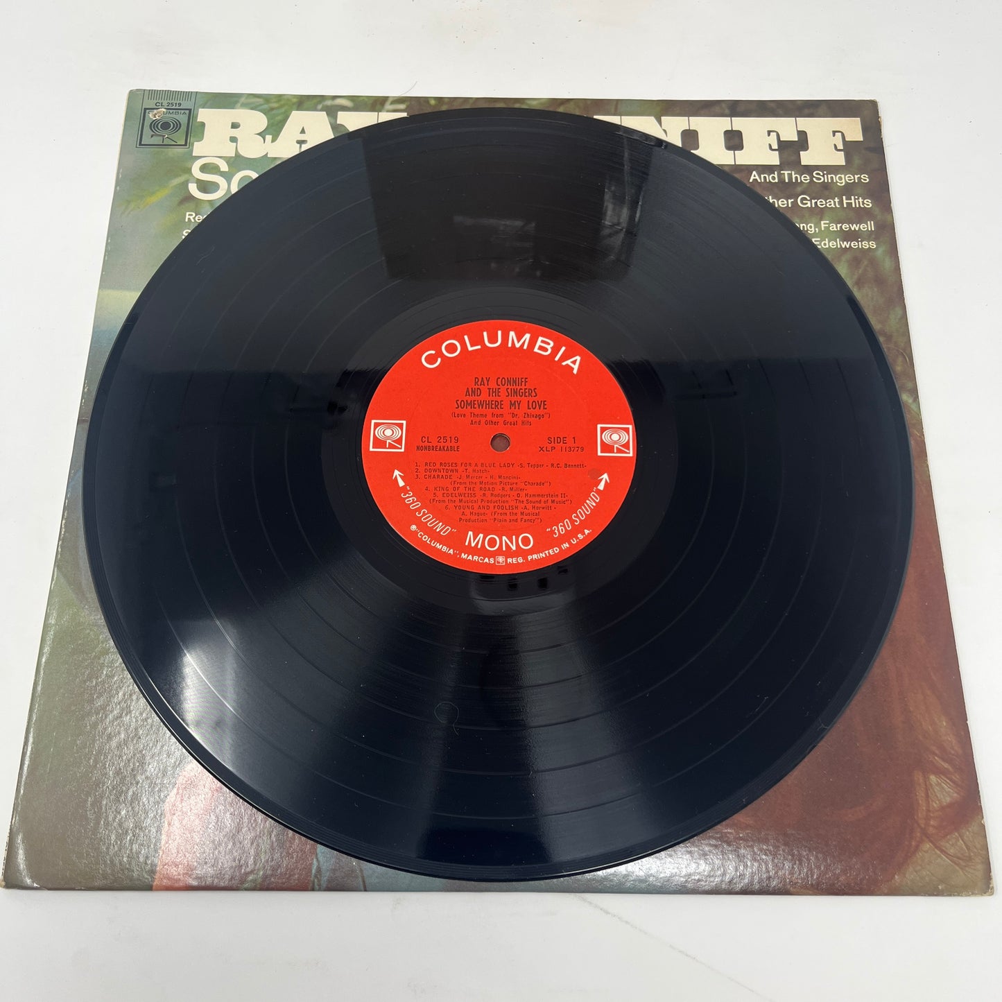 Ray Conniff And The Singers : Somewhere My Love and Other Great Hits (LP,Album,Mono)