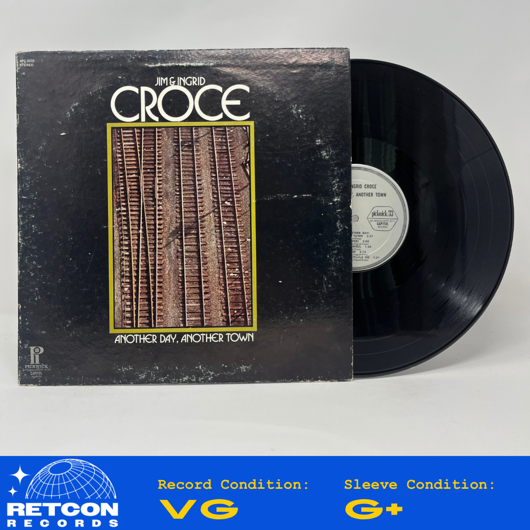 Jim & Ingrid Croce : Another Day, Another Town (LP,Album)
