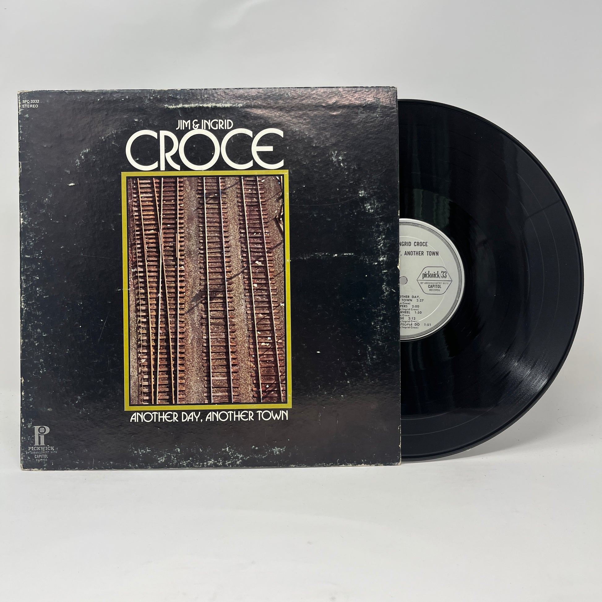 Jim & Ingrid Croce : Another Day, Another Town (LP,Album)