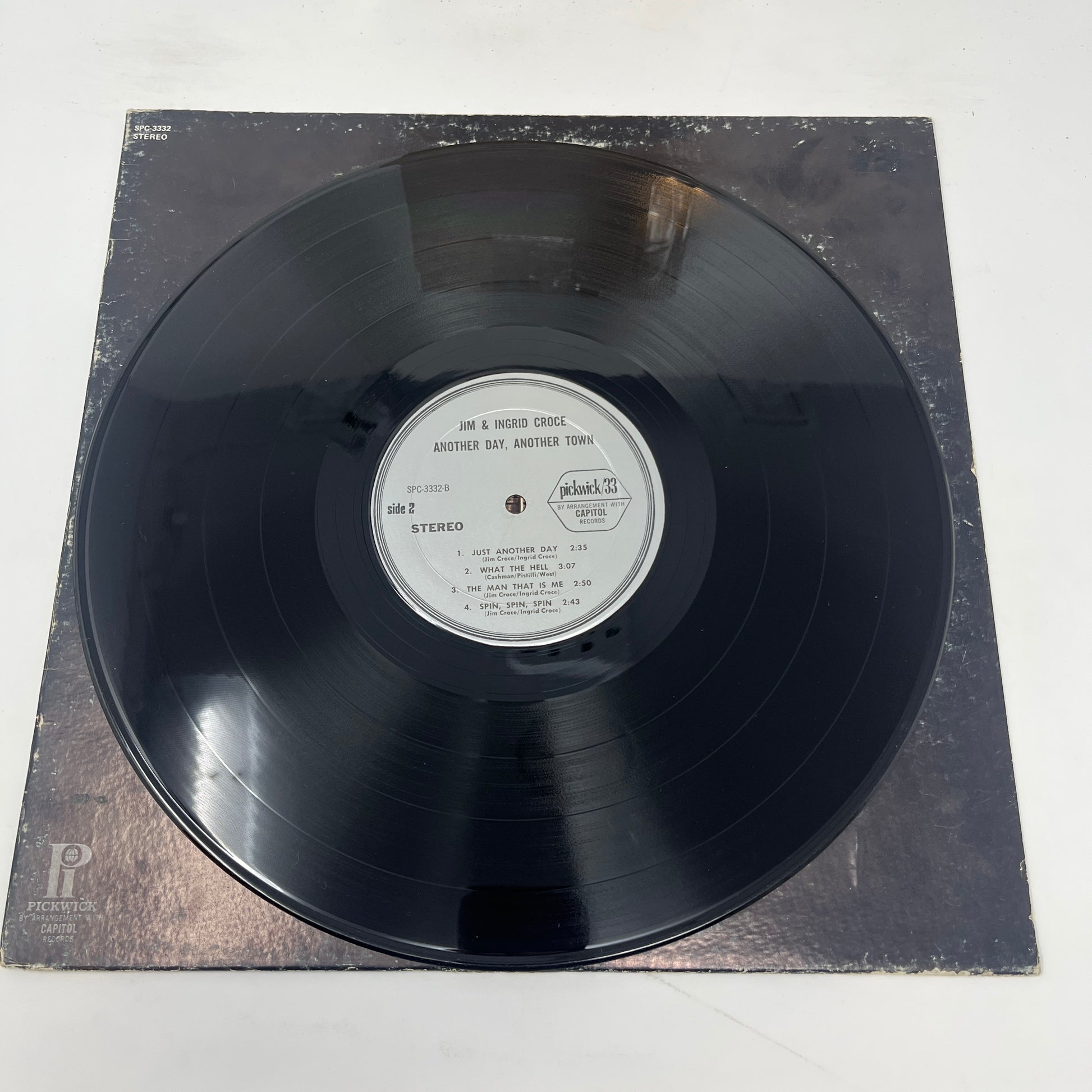 Jim & Ingrid Croce : Another Day, Another Town (LP,Album)