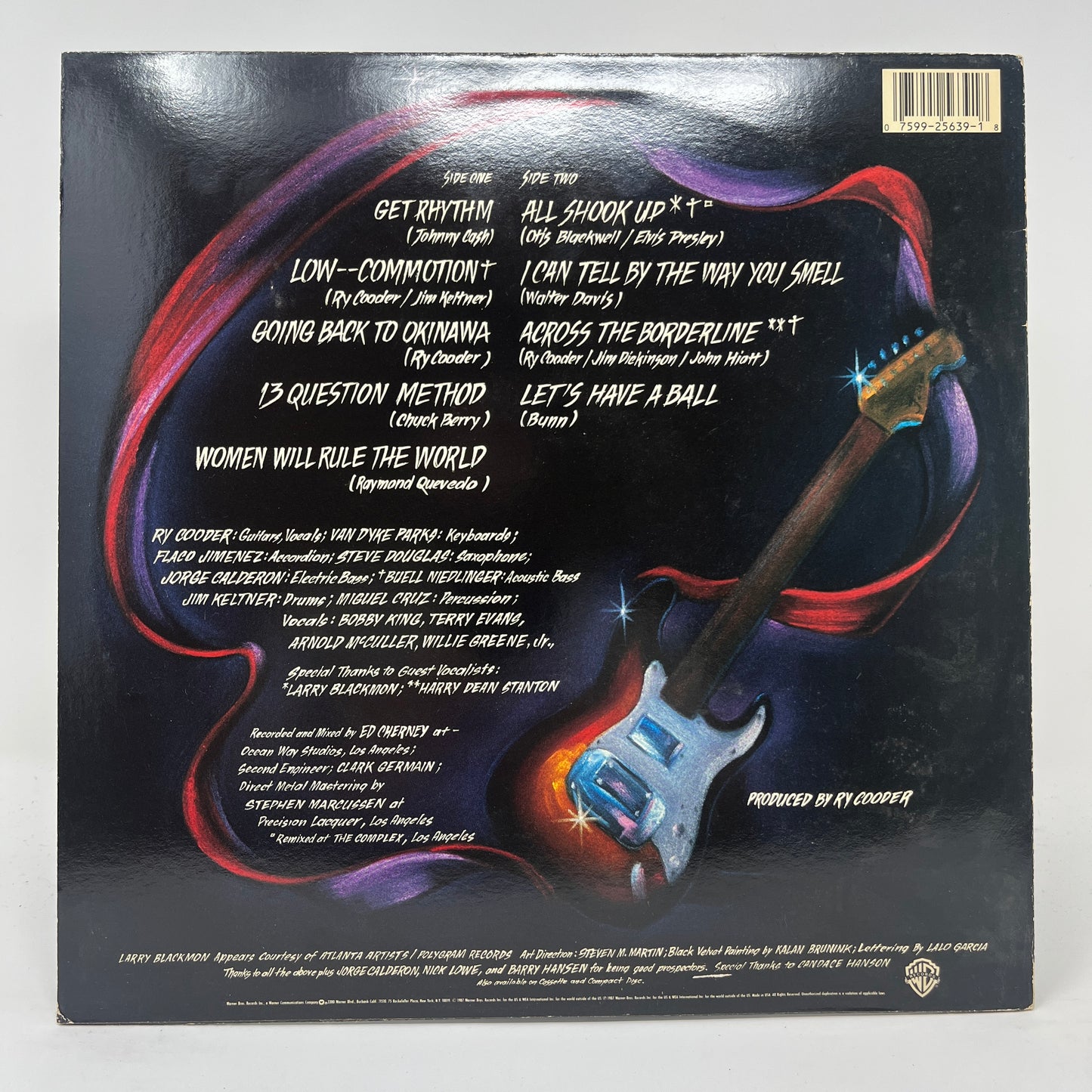 Ry Cooder : Get Rhythm (LP,Album)