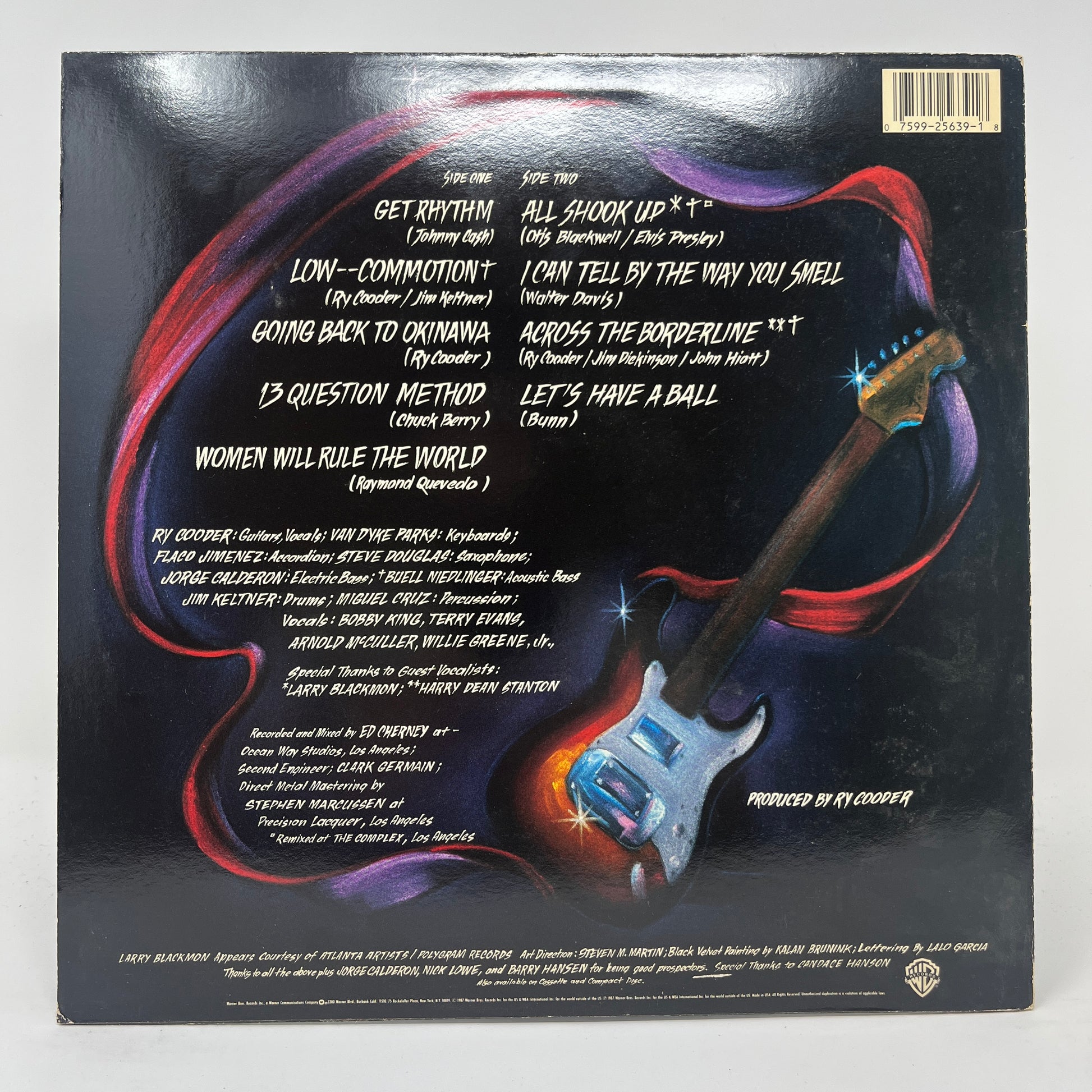 Ry Cooder : Get Rhythm (LP,Album)