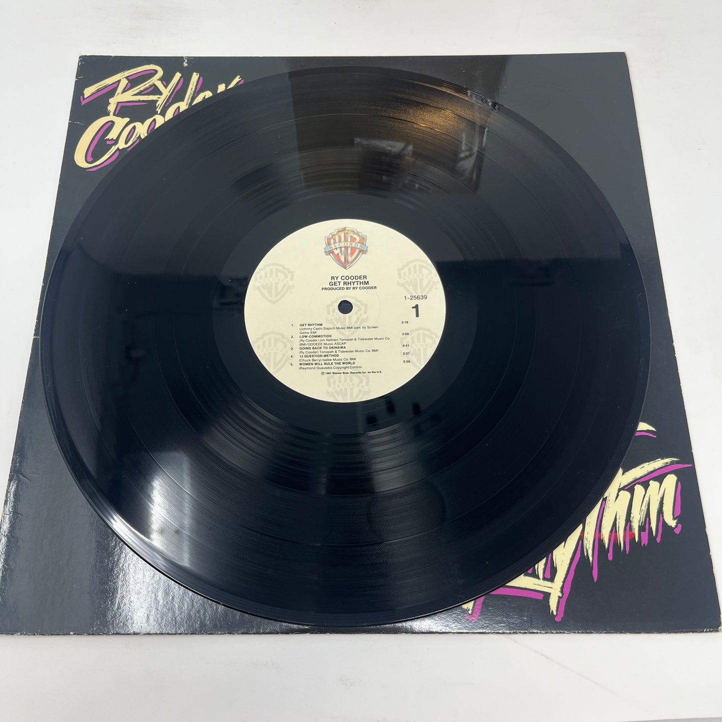 Ry Cooder : Get Rhythm (LP,Album)