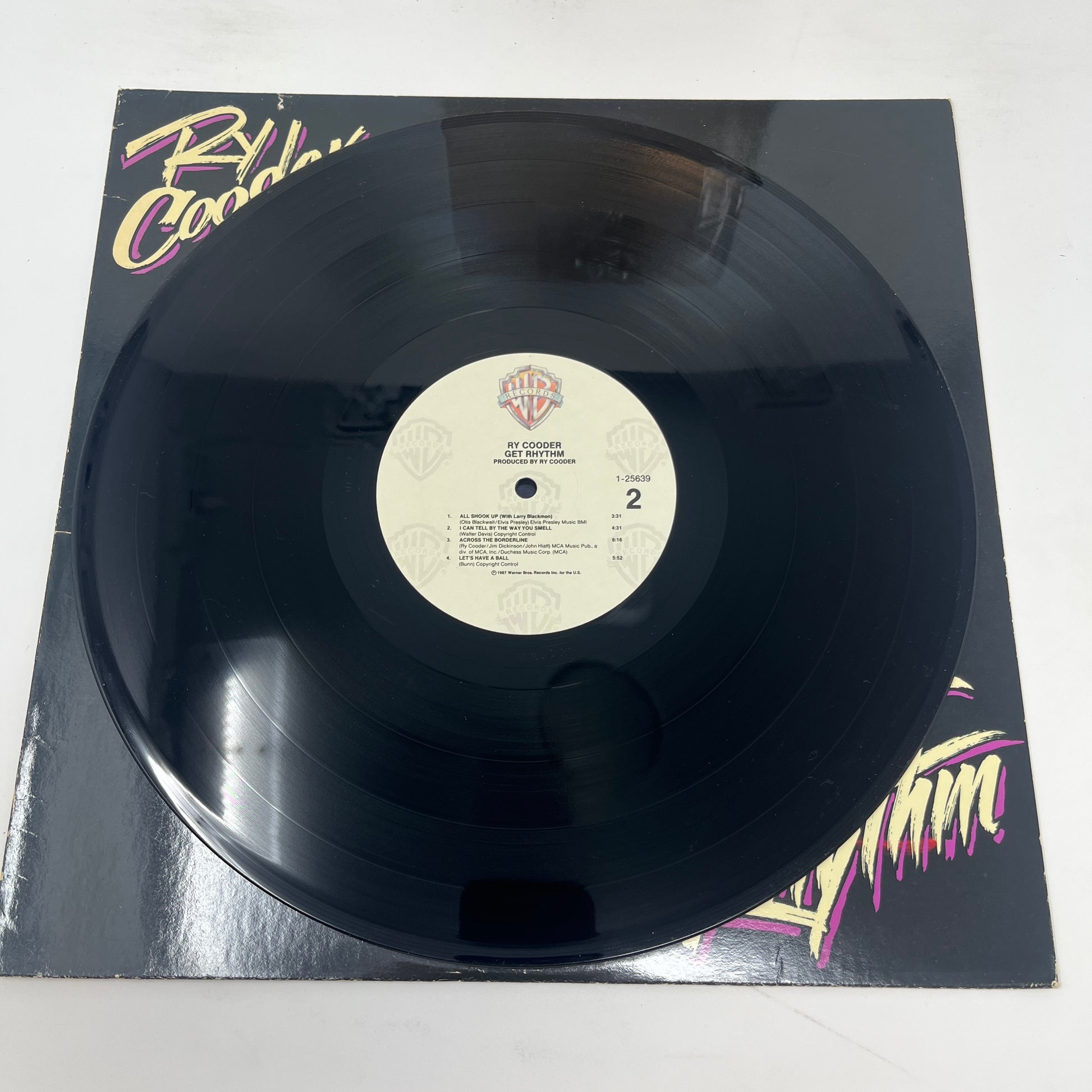 Ry Cooder : Get Rhythm (LP,Album)