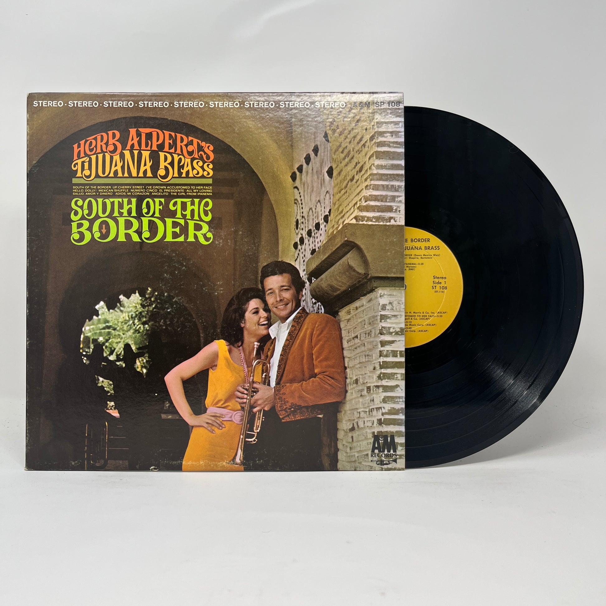 Herb Alpert & The Tijuana Brass : South Of The Border (LP,Album,Stereo)