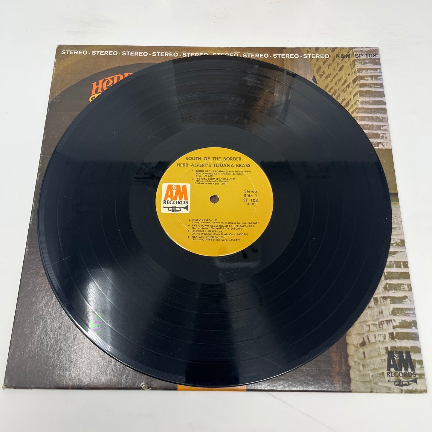 Herb Alpert & The Tijuana Brass : South Of The Border (LP,Album,Stereo)