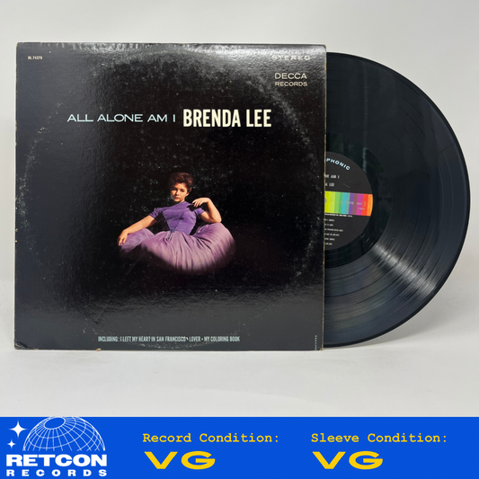 Brenda Lee : All Alone Am I (LP,Album,Stereo)