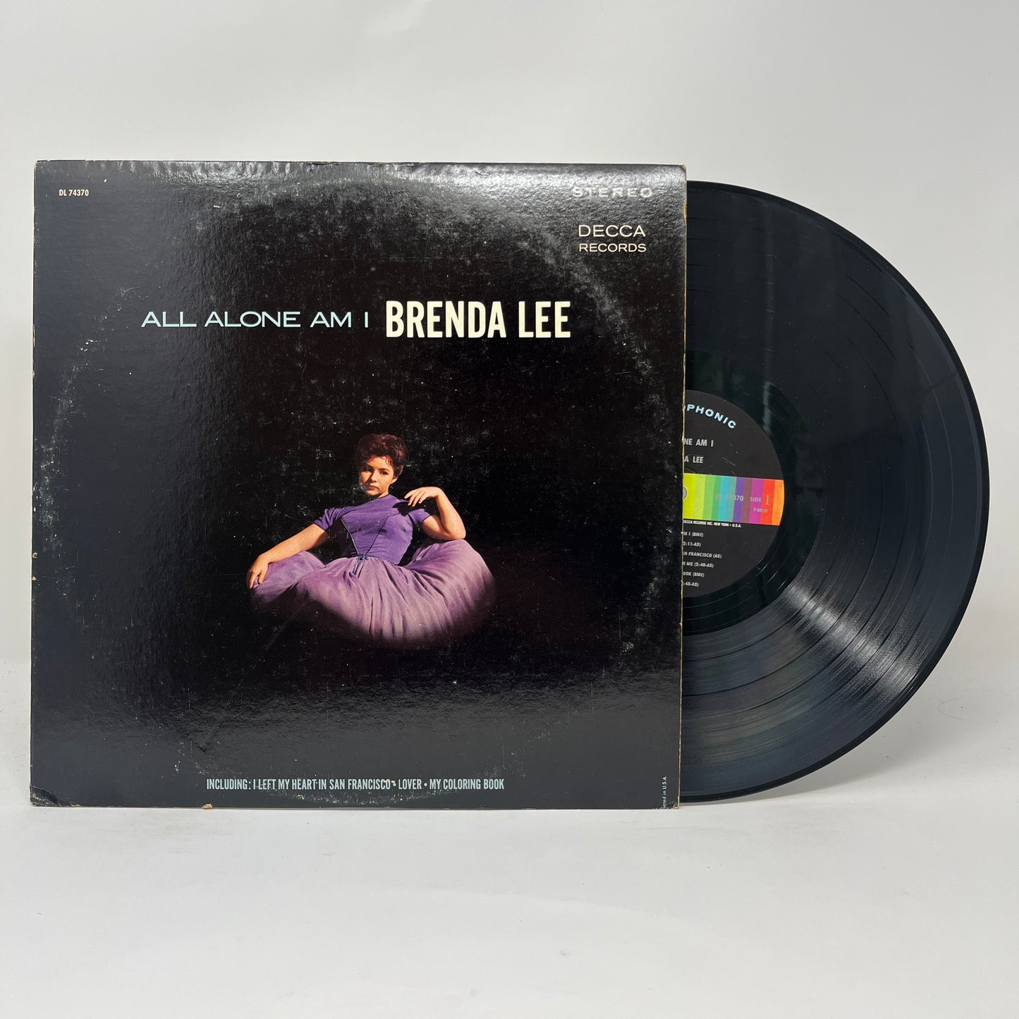 Brenda Lee : All Alone Am I (LP,Album,Stereo)