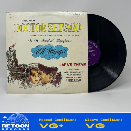101 Strings : Music From Doctor Zhivago With Other Favorite Russian Melodies (LP,Stereo)