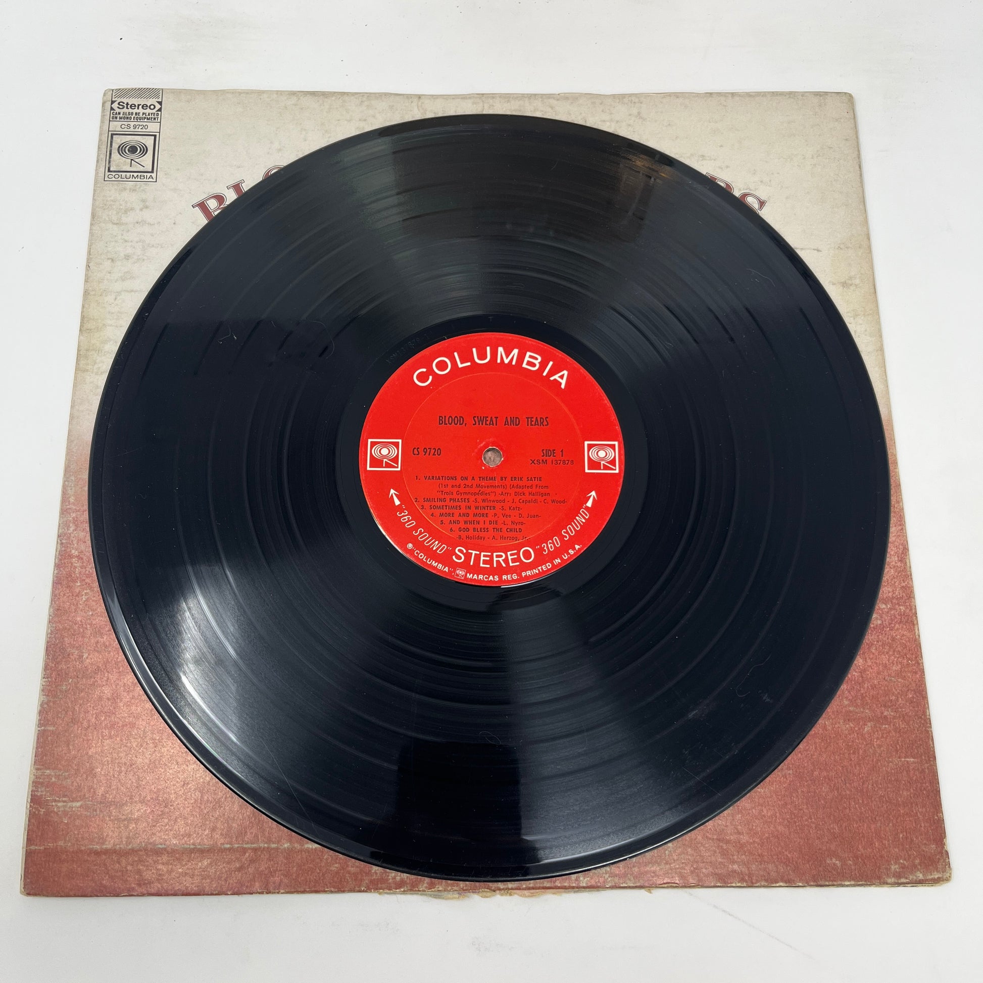 Blood, Sweat And Tears : Blood, Sweat & Tears (LP,Album,Stereo)