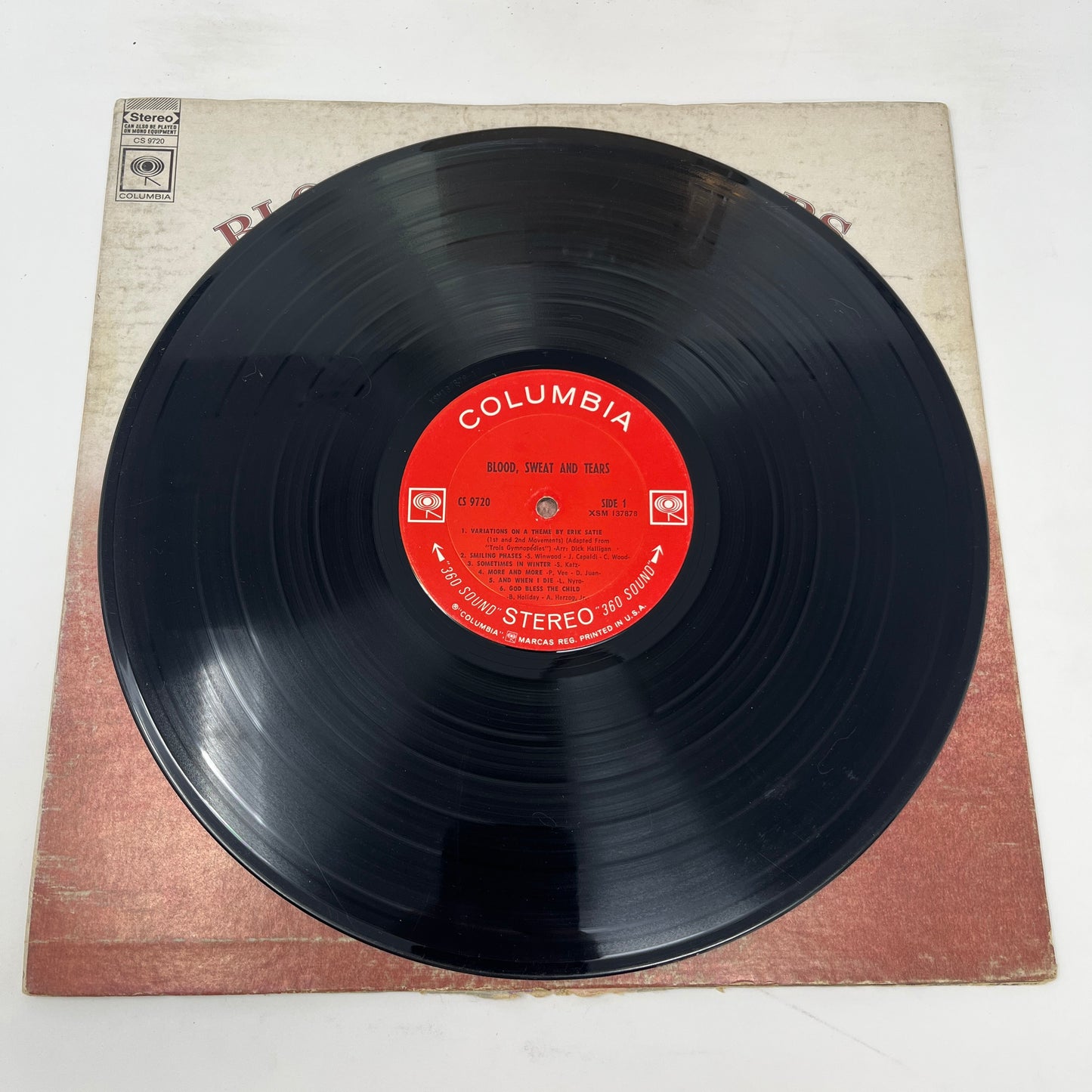 Blood, Sweat And Tears : Blood, Sweat & Tears (LP,Album,Stereo)