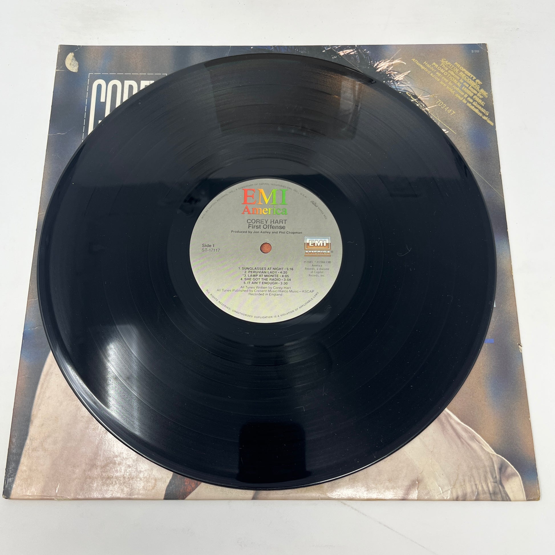 Corey Hart : First Offense (LP,Album)