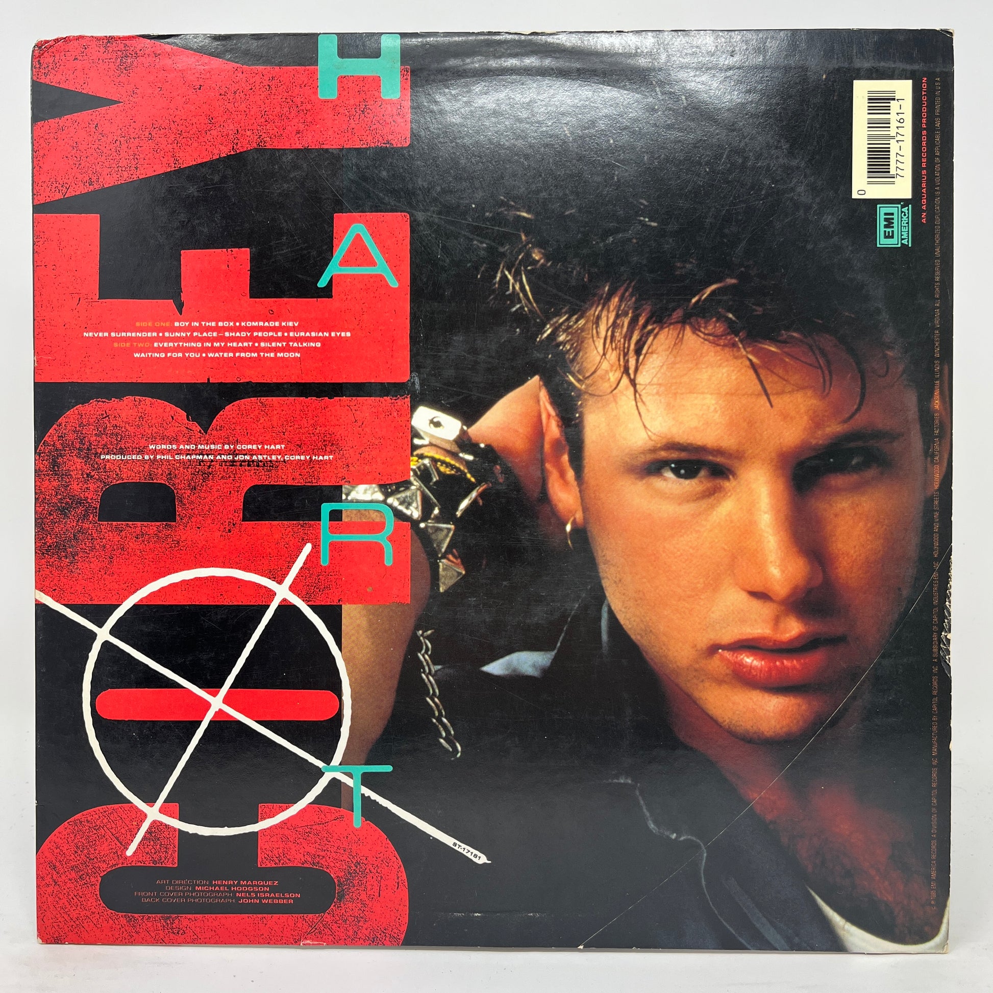Corey Hart : Boy In The Box (LP,Album)
