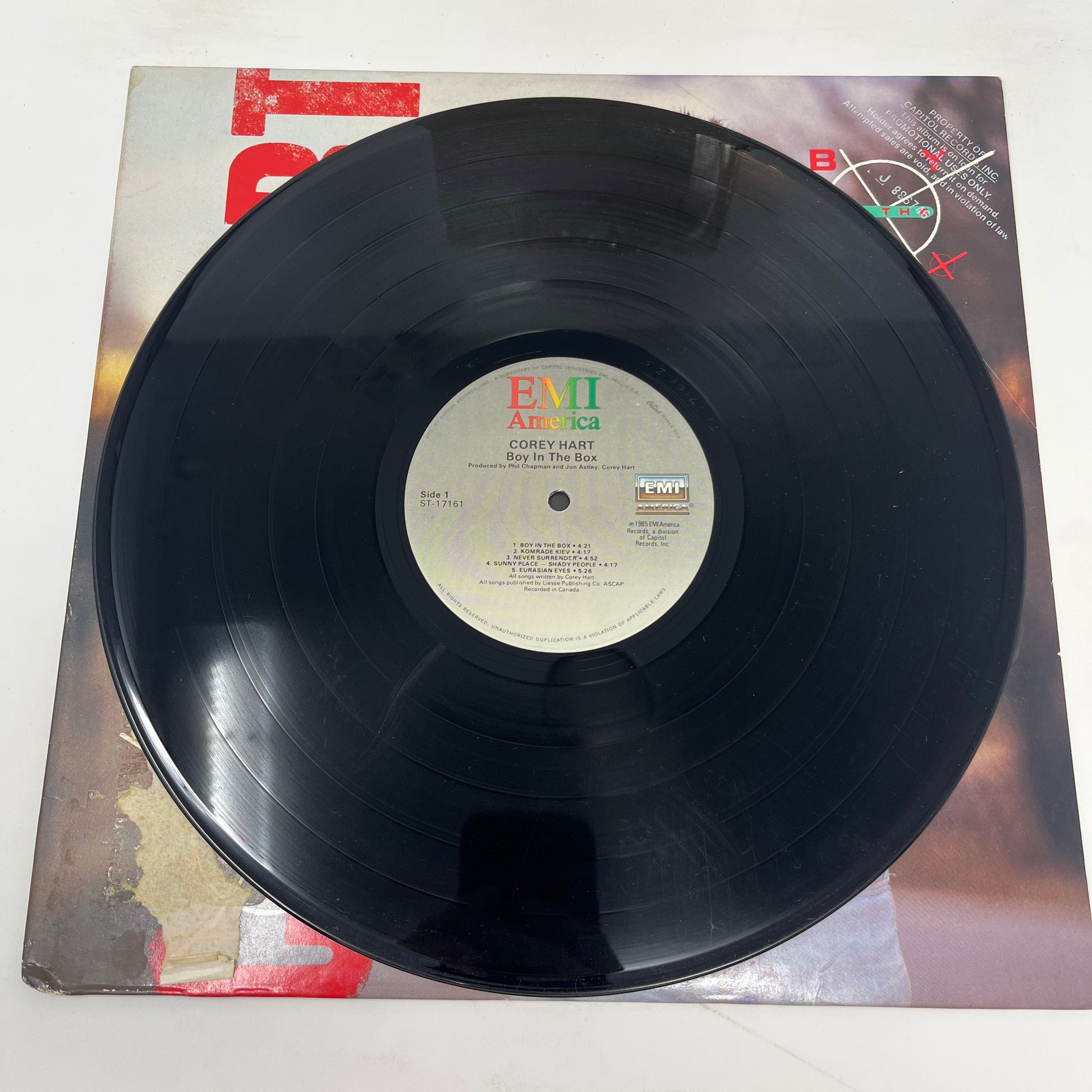 Corey Hart : Boy In The Box (LP,Album)