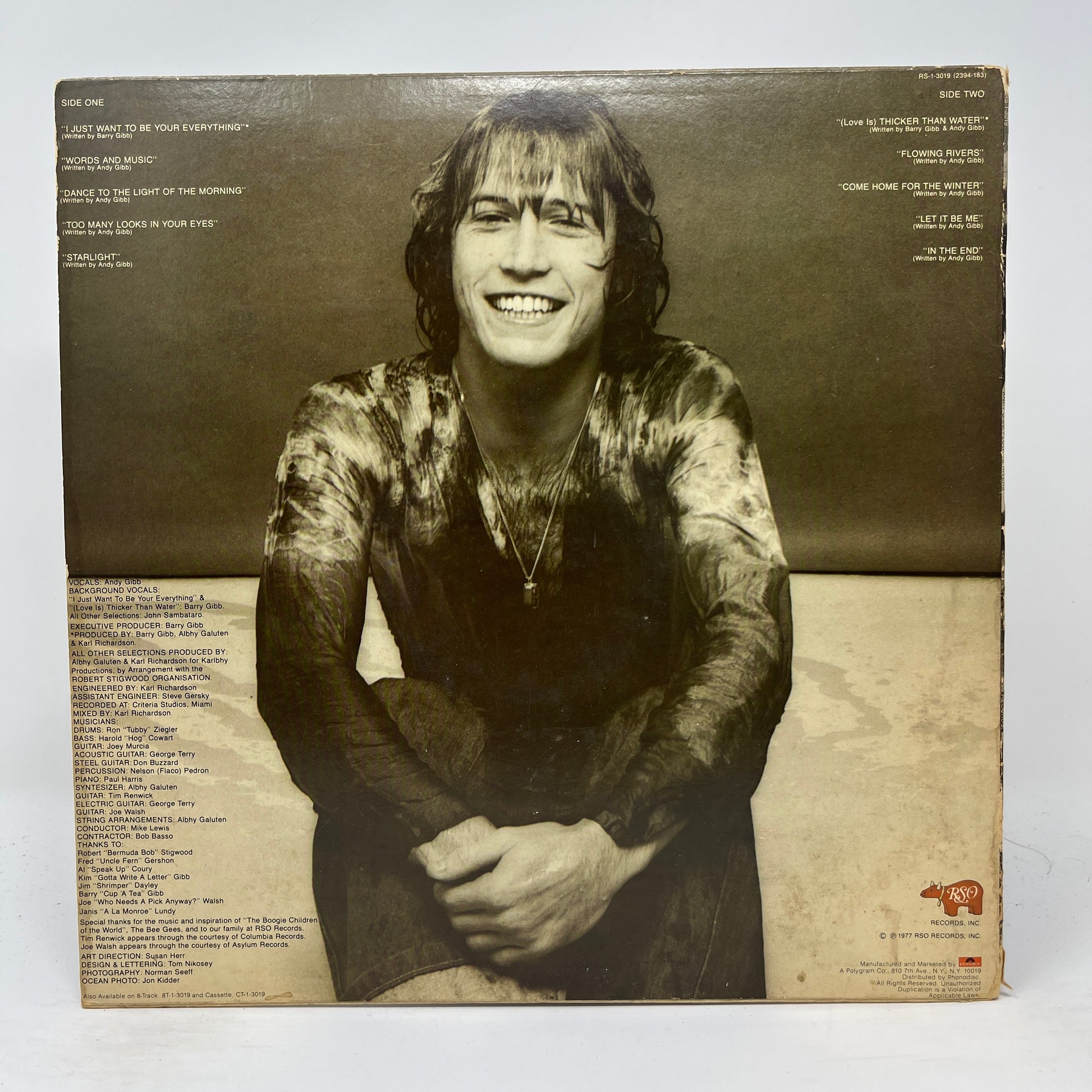 Andy Gibb : Flowing Rivers (LP,Album,Stereo)
