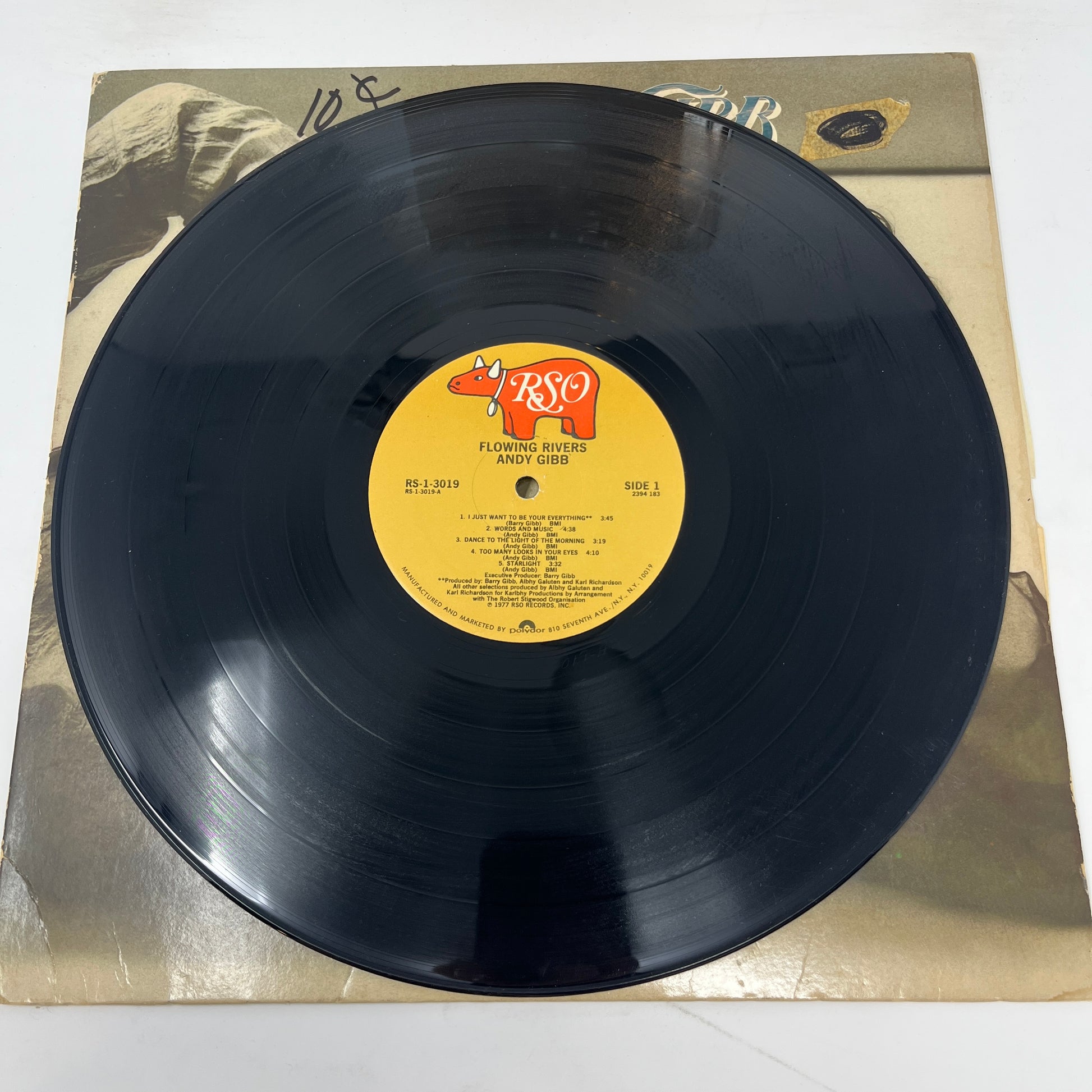 Andy Gibb : Flowing Rivers (LP,Album,Stereo)