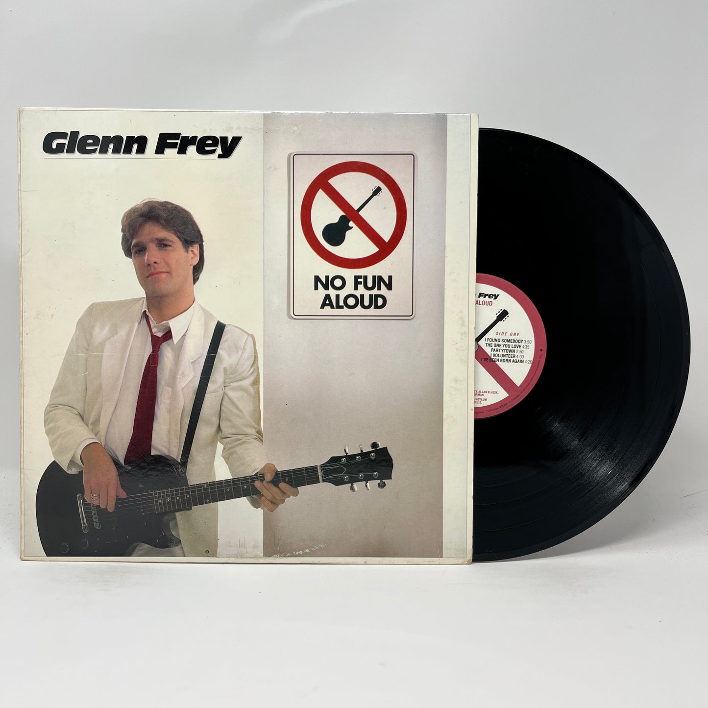 Glenn Frey : No Fun Aloud (LP,Album,Stereo)