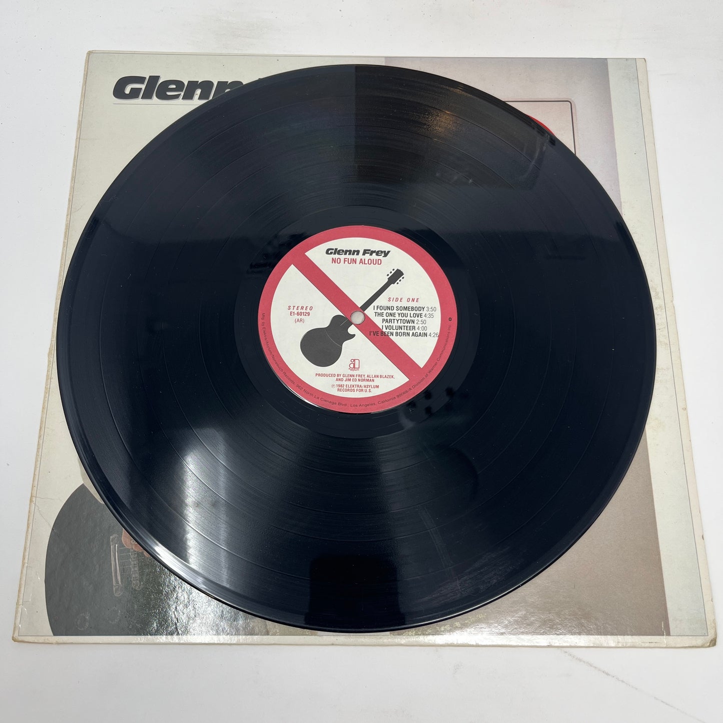 Glenn Frey : No Fun Aloud (LP,Album,Stereo)