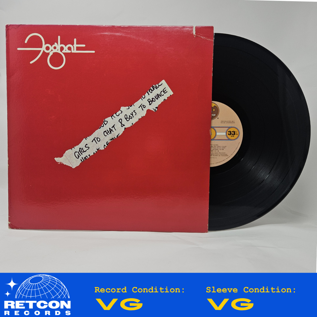Foghat : Girls To Chat & Boys To Bounce (LP,Album)
