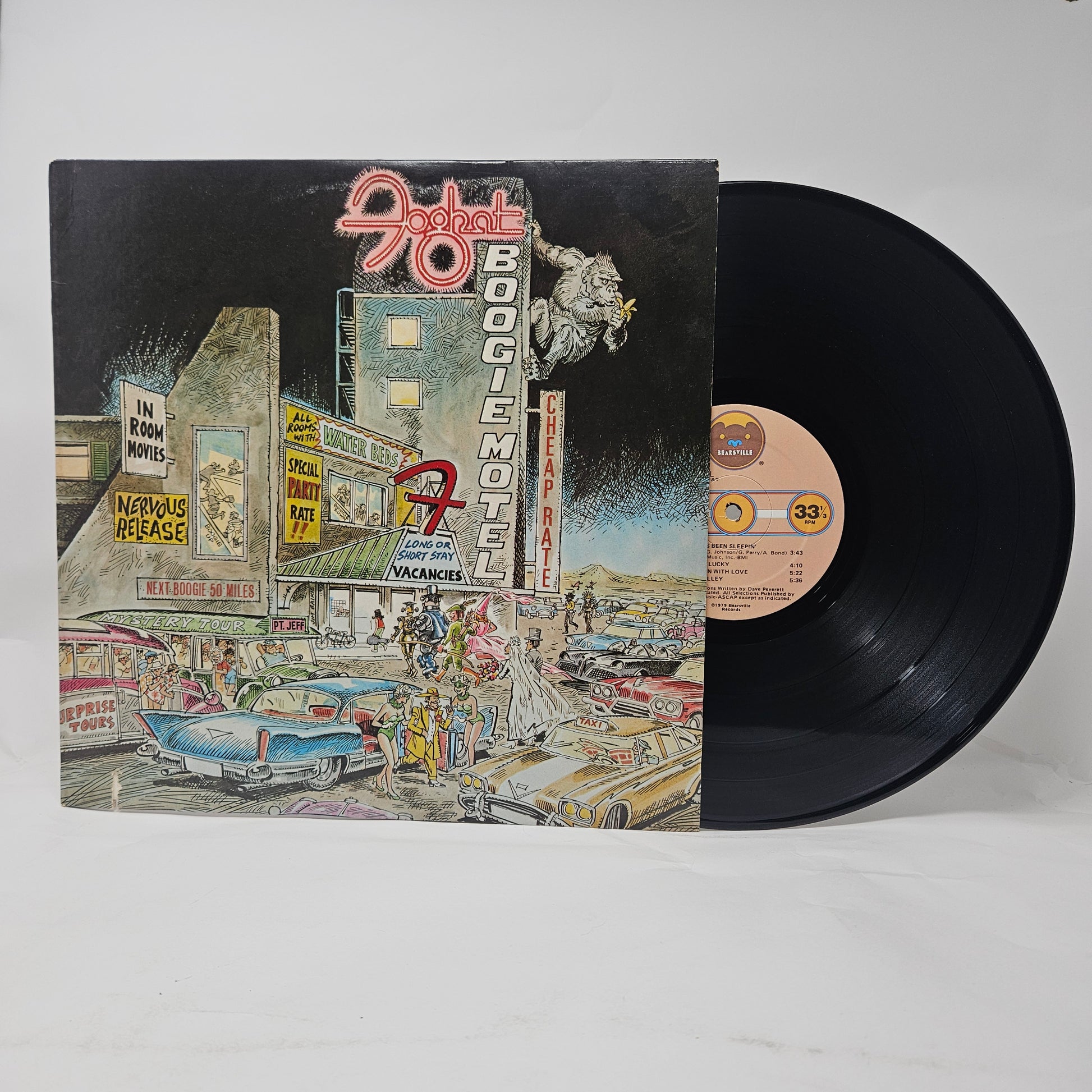 Foghat : Boogie Motel (LP,Album)