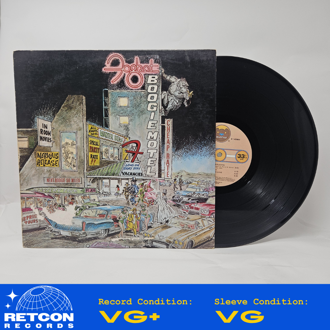 Foghat : Boogie Motel (LP,Album,Club Edition)