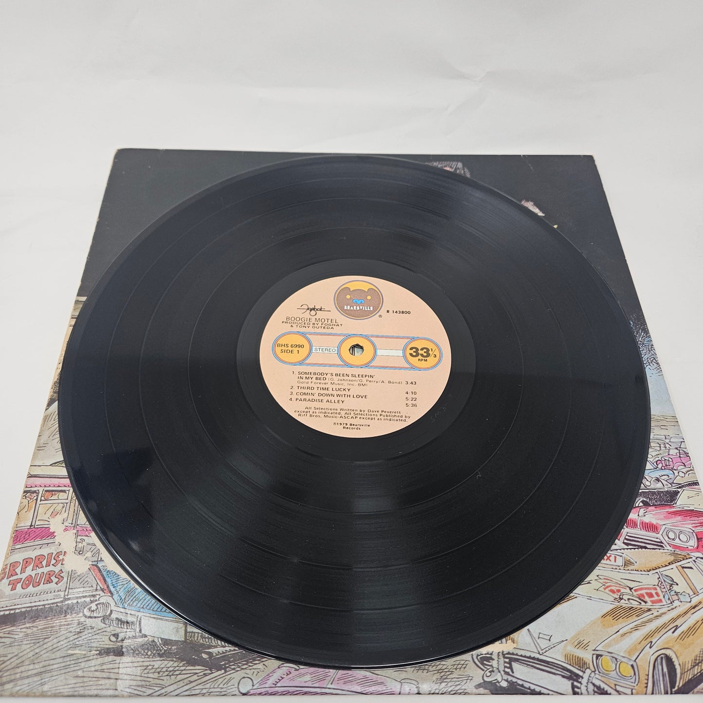 Foghat : Boogie Motel (LP,Album,Club Edition)