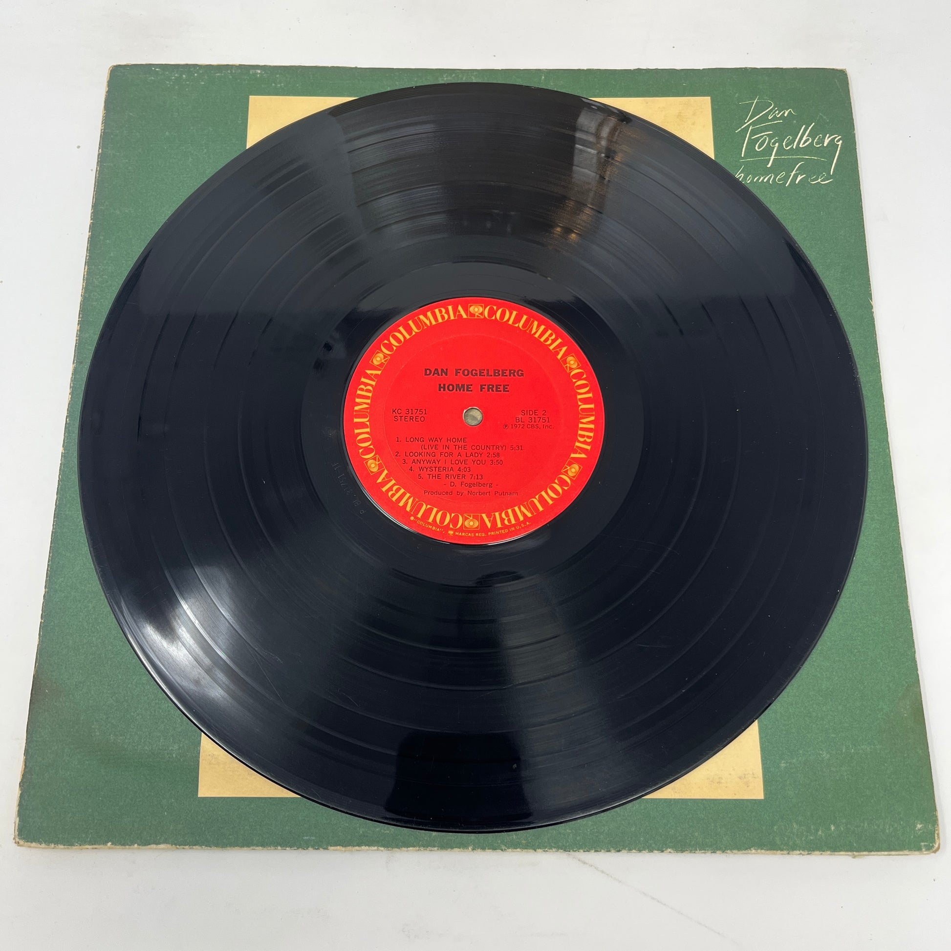 Dan Fogelberg : Home Free (LP,Album)