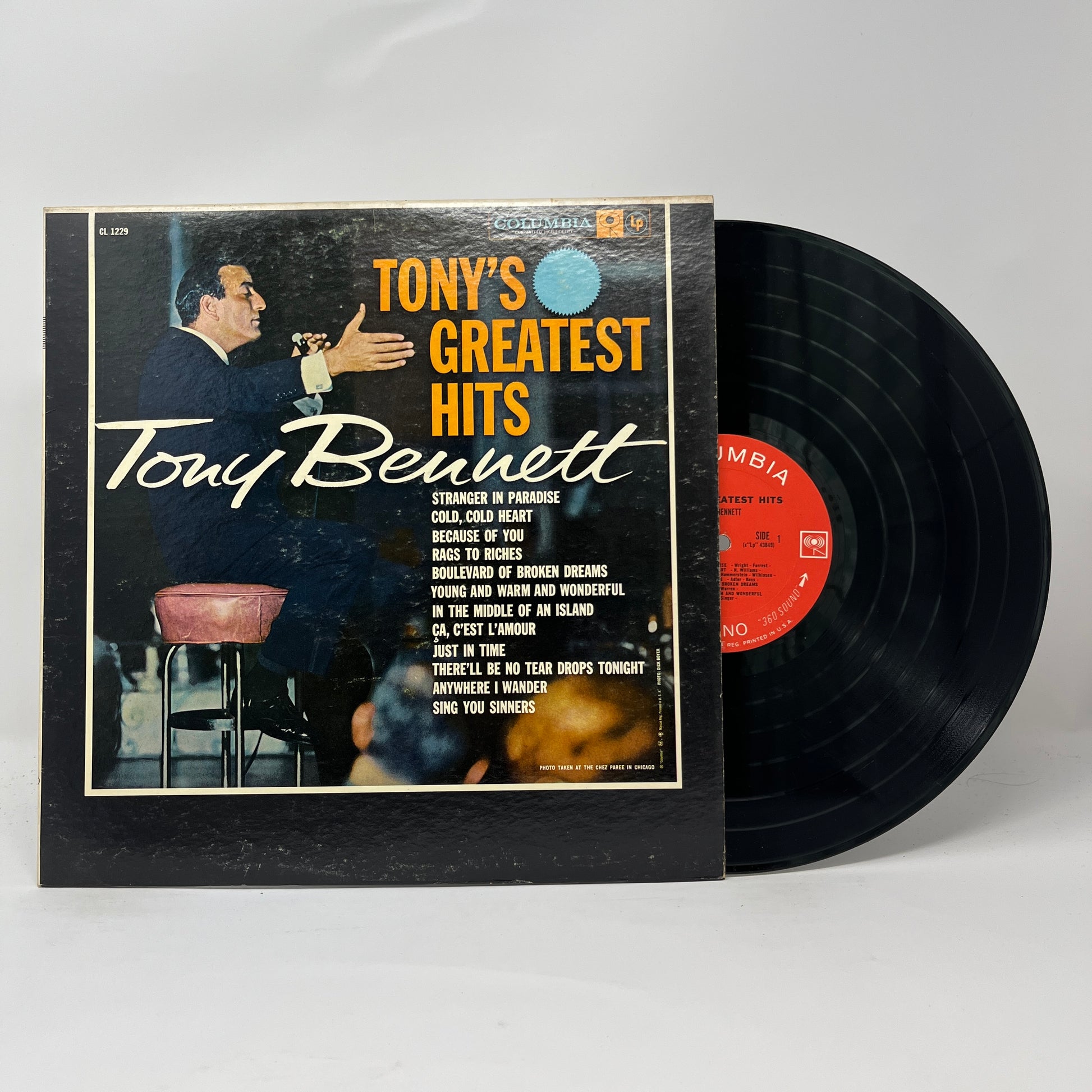 Tony Bennett : Tony's Greatest Hits (LP,Compilation,Reissue,Mono)