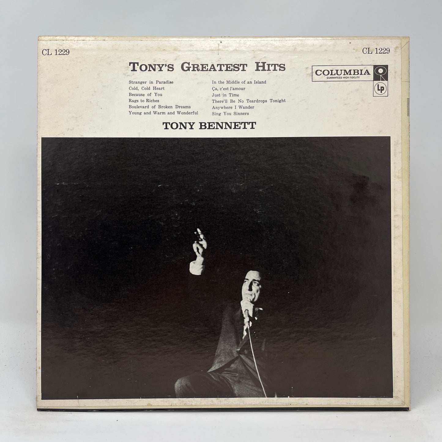 Tony Bennett : Tony's Greatest Hits (LP,Compilation,Reissue,Mono)