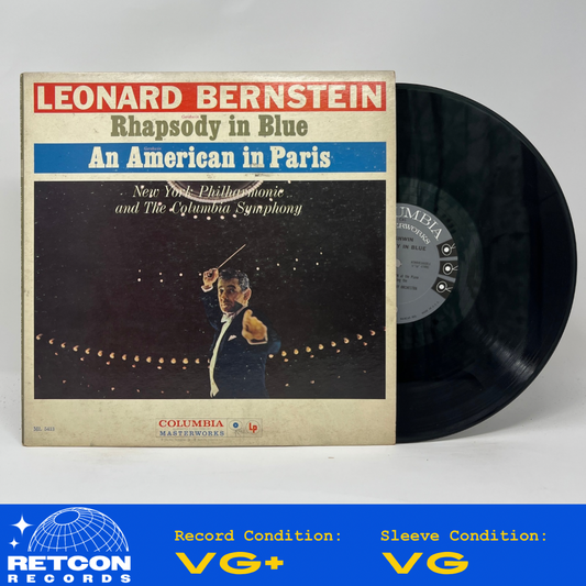 George Gershwin, Leonard Bernstein : Rhapsody In Blue / An American In Paris (LP,Mono)