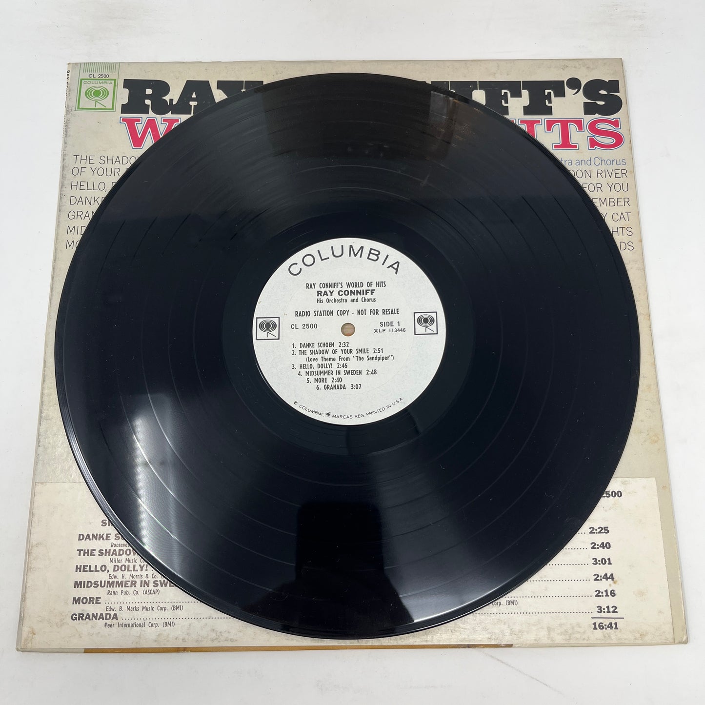 Ray Conniff And His Orchestra & Chorus : Ray Conniff's World Of Hits (LP,Album,Mono)