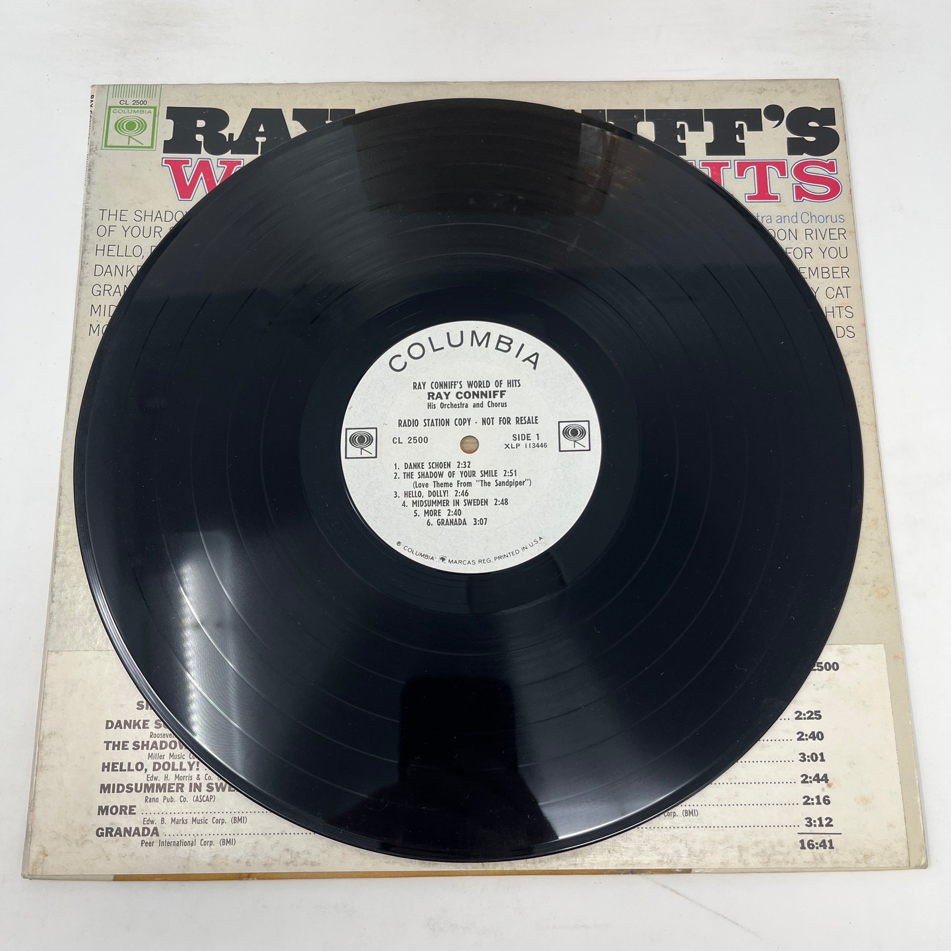 Ray Conniff And His Orchestra & Chorus : Ray Conniff's World Of Hits (LP,Album,Mono)