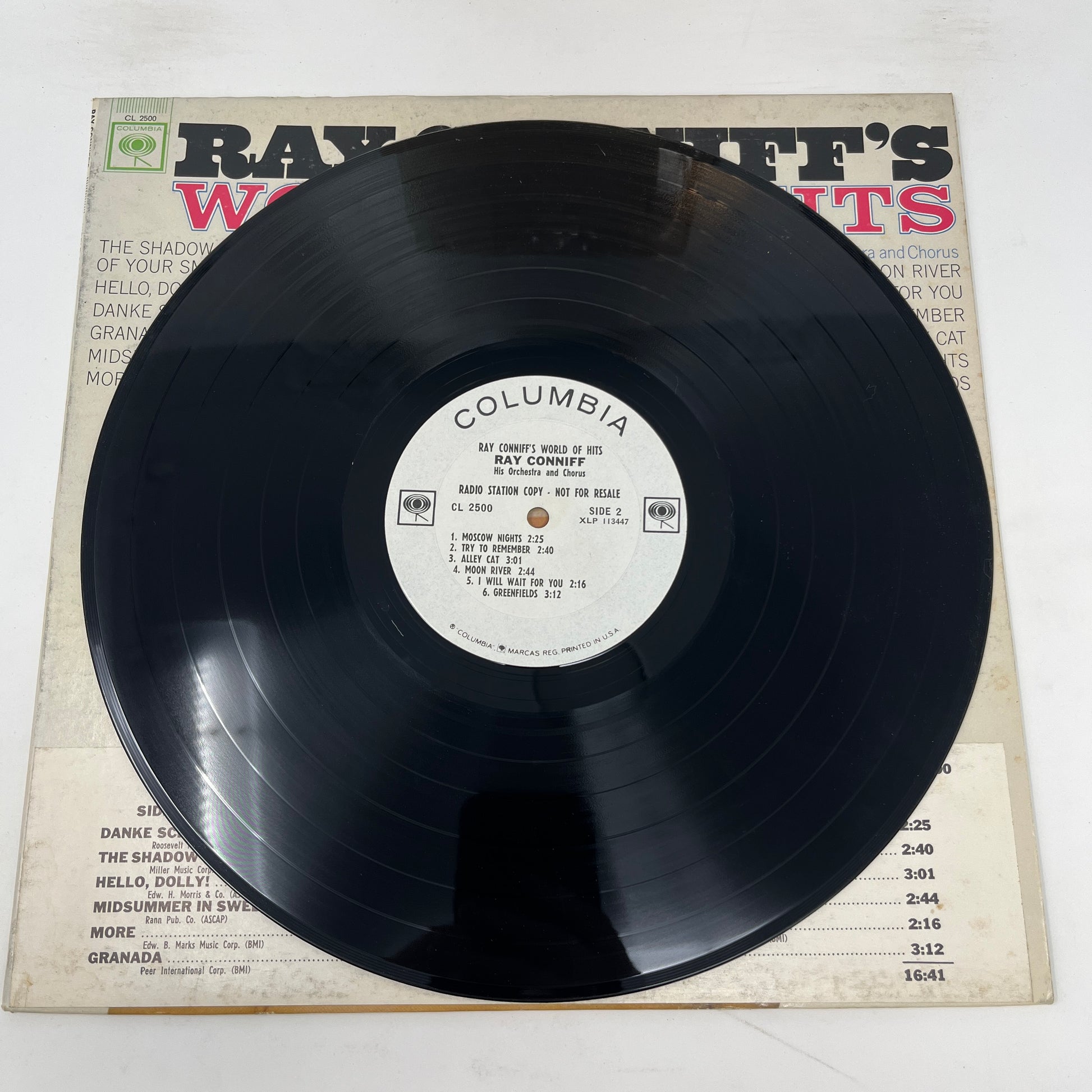 Ray Conniff And His Orchestra & Chorus : Ray Conniff's World Of Hits (LP,Album,Mono)