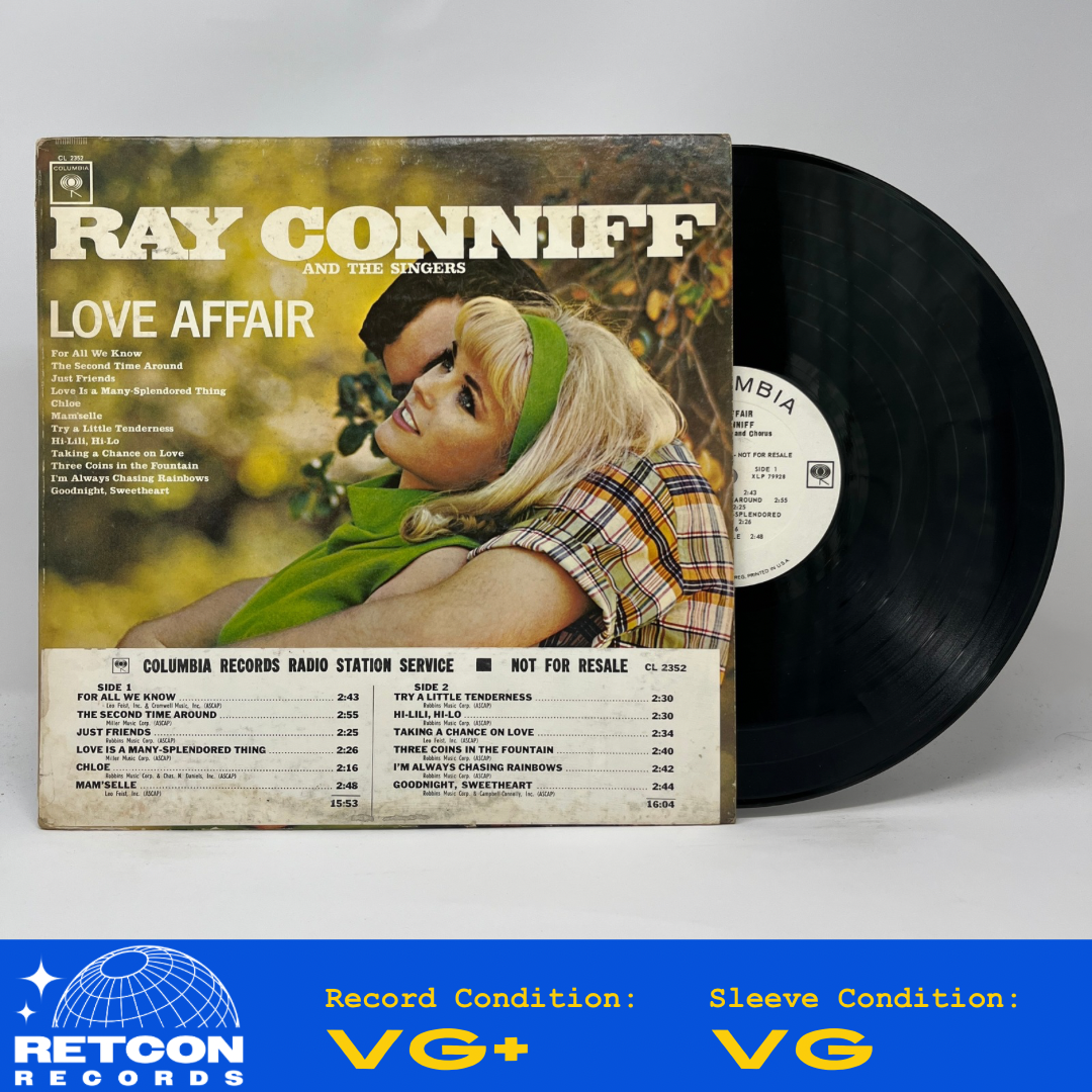 Ray Conniff And The Singers : Love Affair (LP,Album,Mono)
