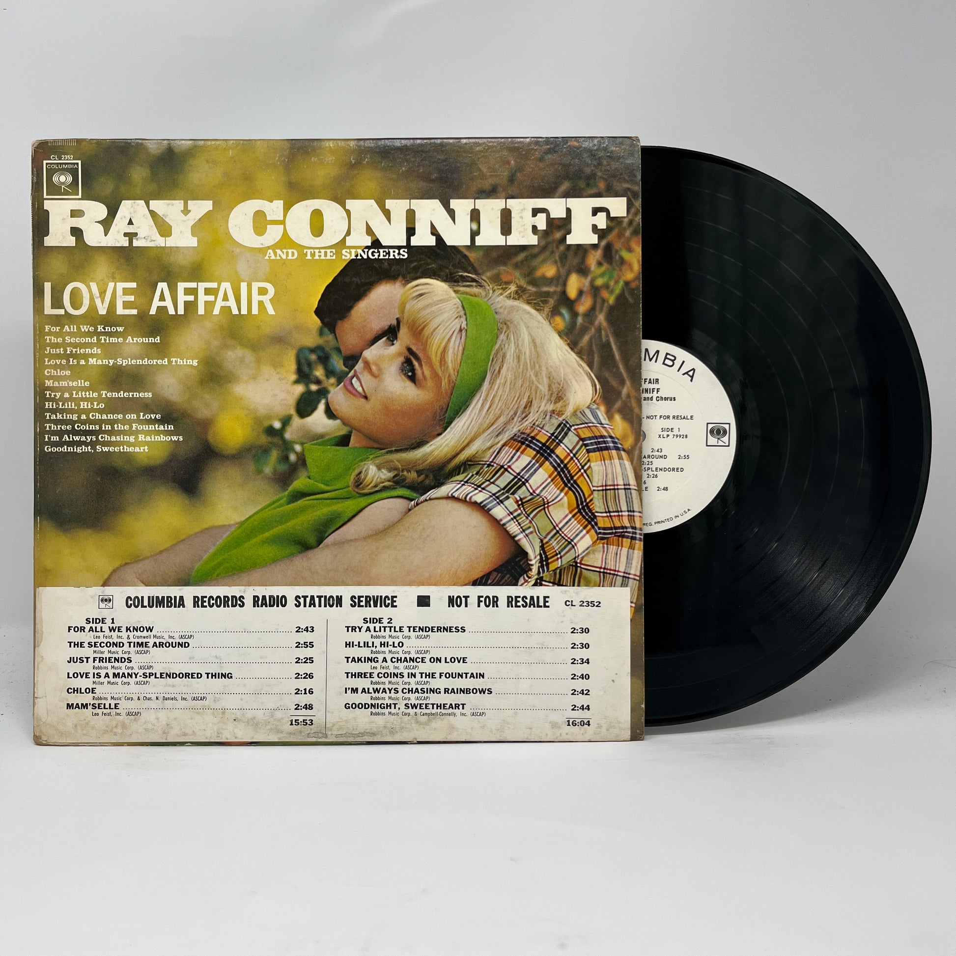 Ray Conniff And The Singers : Love Affair (LP,Album,Mono)