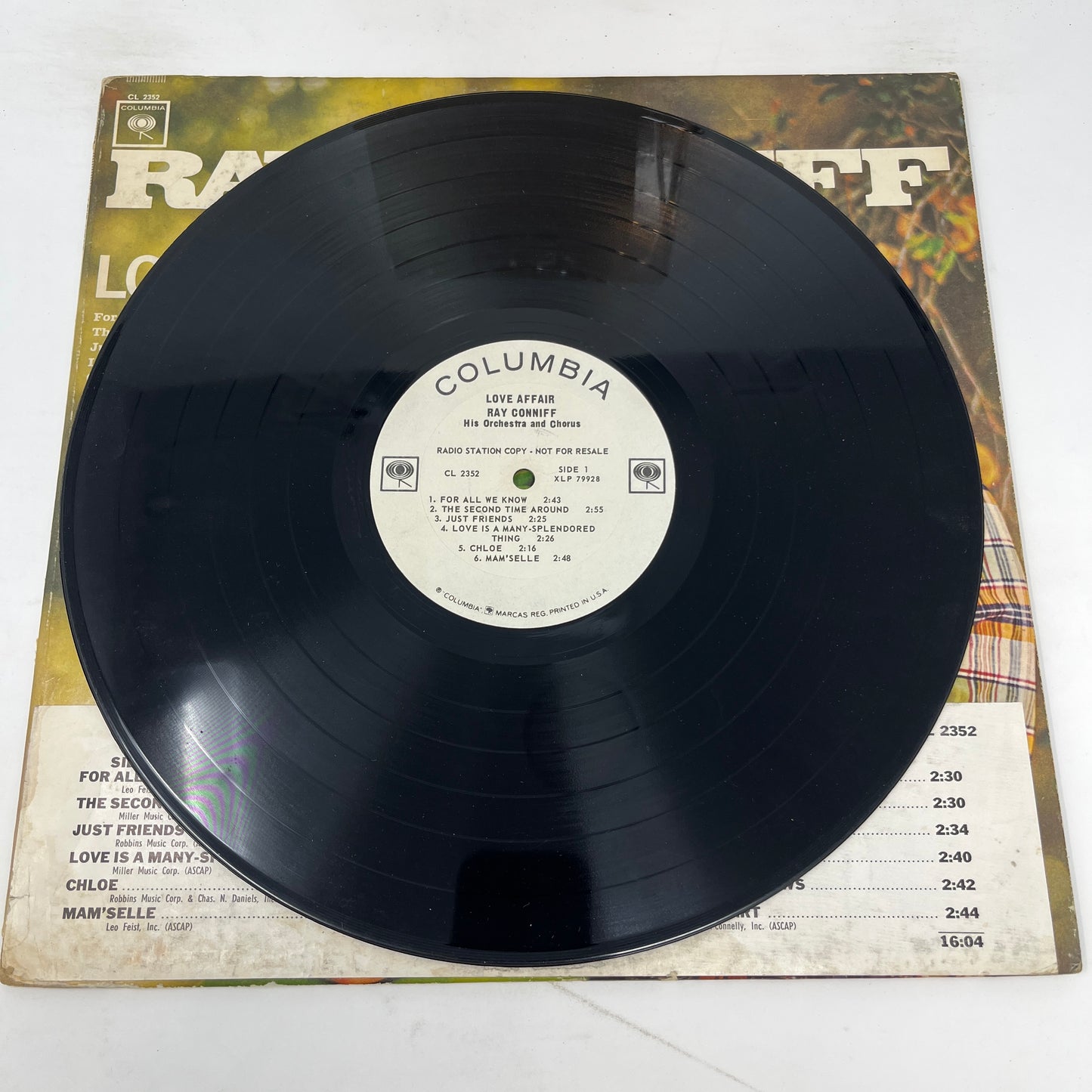 Ray Conniff And The Singers : Love Affair (LP,Album,Mono)