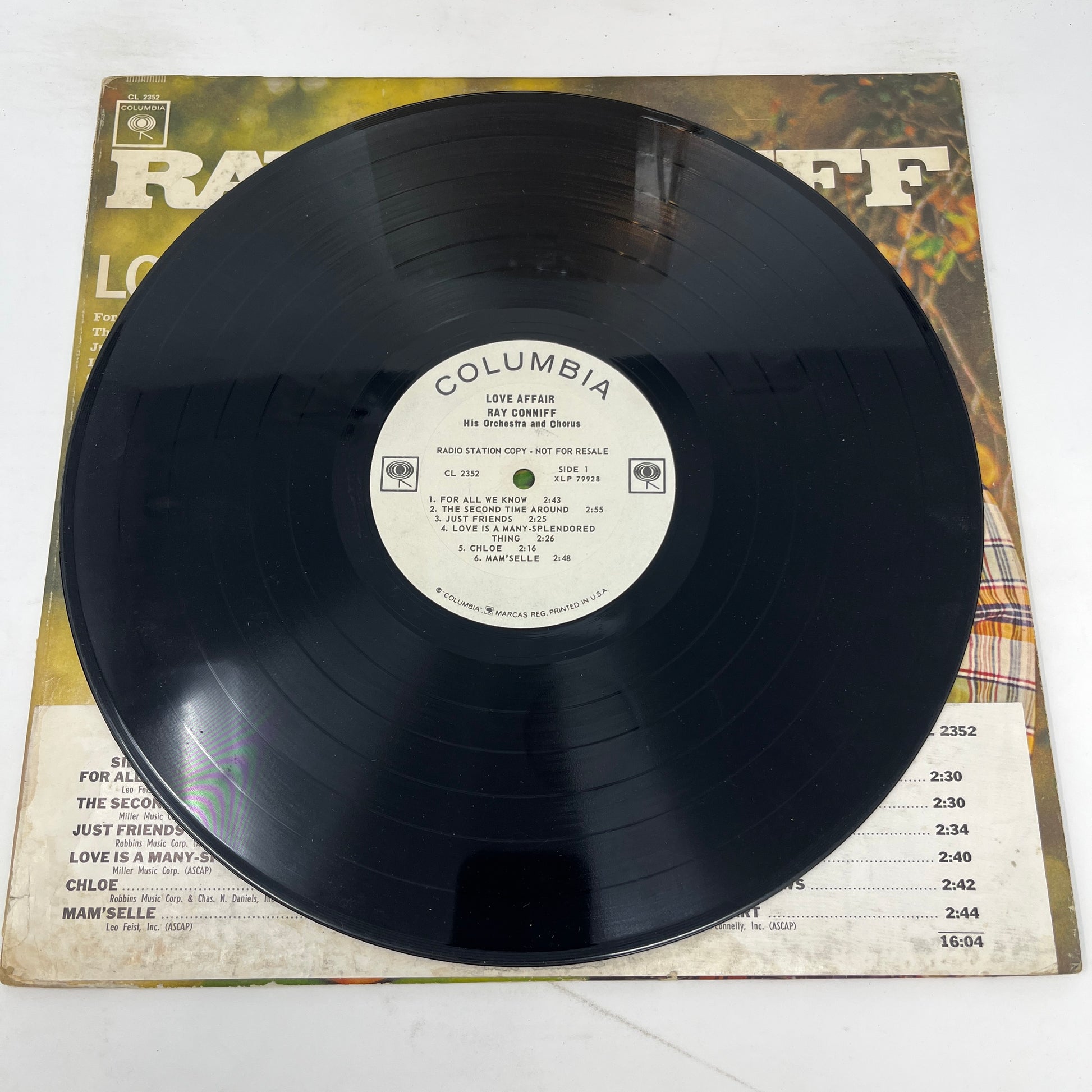 Ray Conniff And The Singers : Love Affair (LP,Album,Mono)