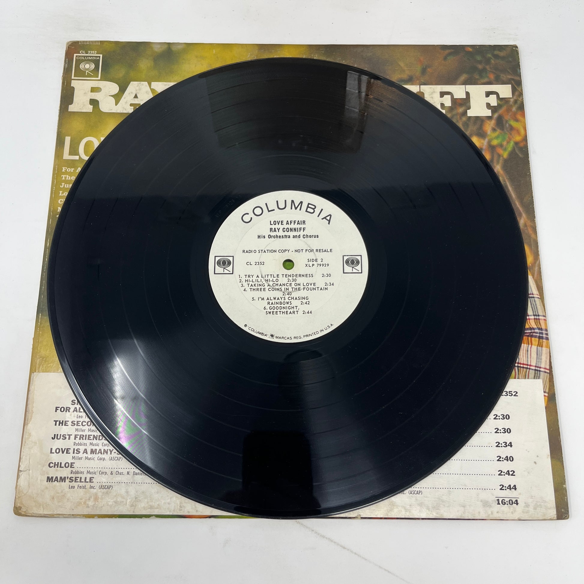 Ray Conniff And The Singers : Love Affair (LP,Album,Mono)