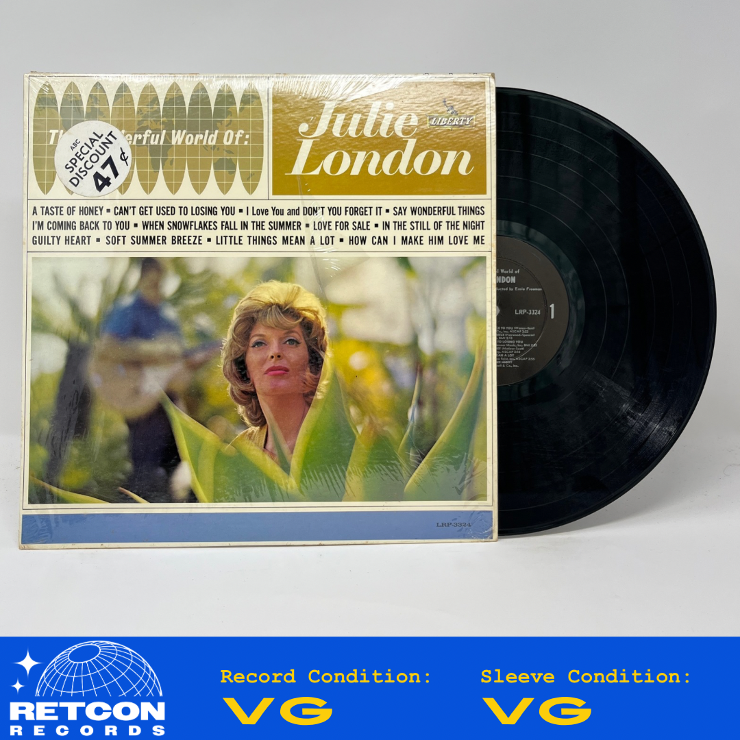 Julie London : The Wonderful World Of Julie London (LP,Album,Mono)