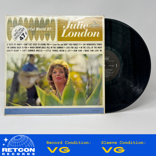 Julie London : The Wonderful World Of Julie London (LP,Album,Mono)