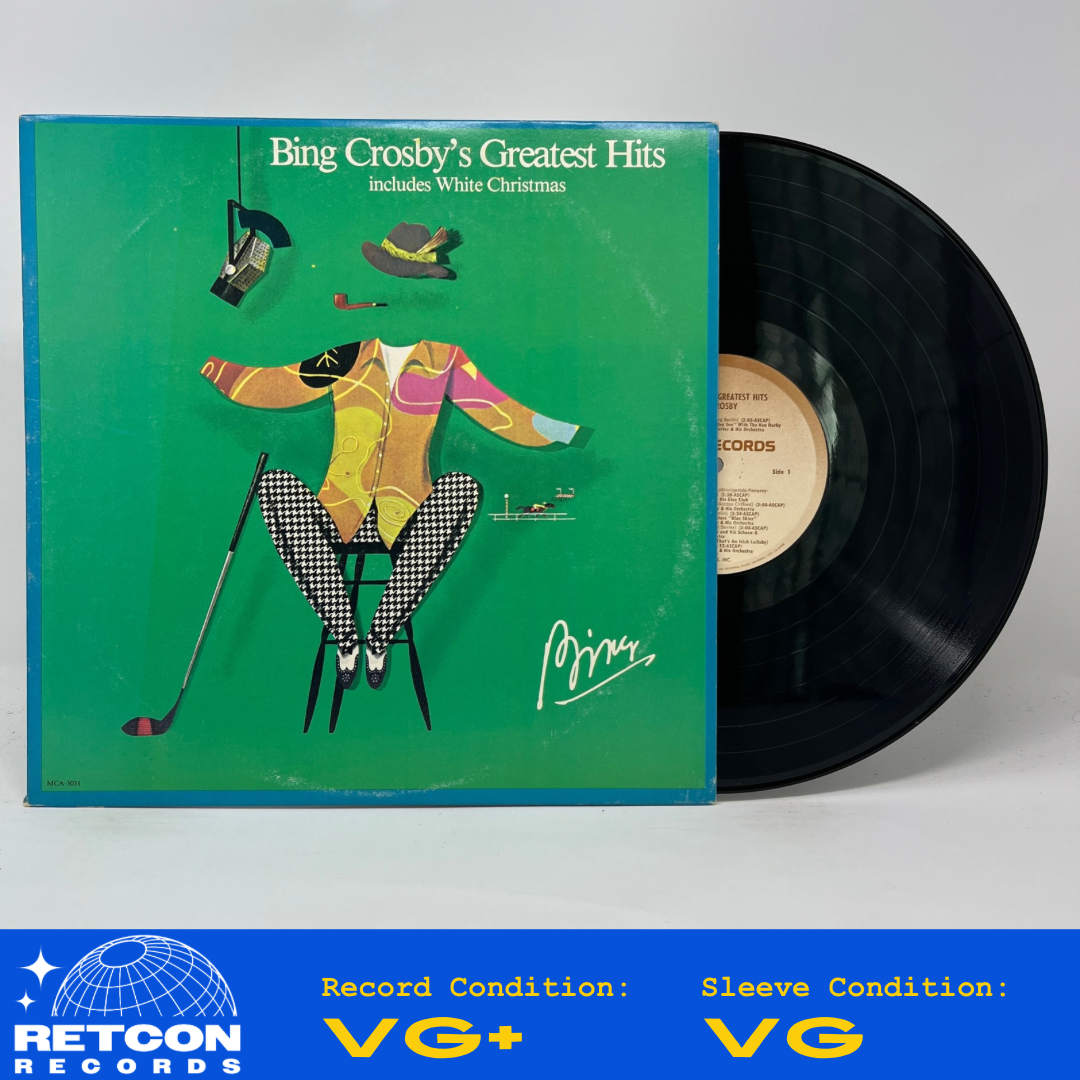 Bing Crosby : Bing Crosby's Greatest Hits (Includes White Christmas) (LP,Compilation)